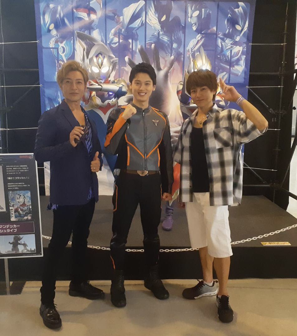Tsuruno Takeshi, Matsumoto Hiroki and Taiyo Sugiura at UlSummer 2022