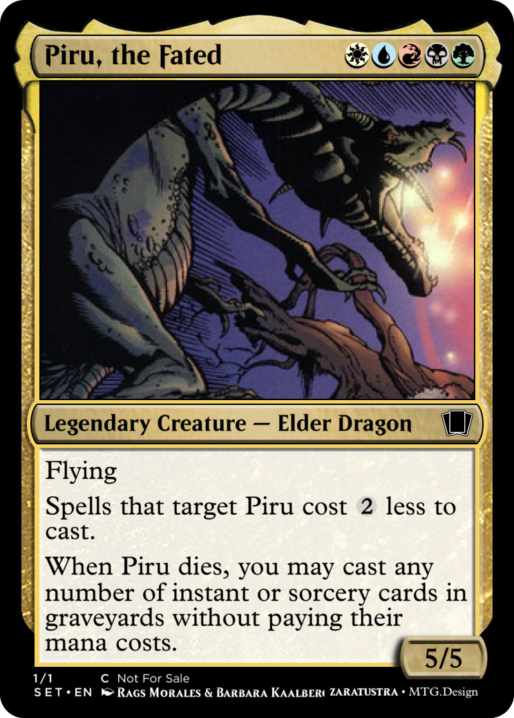 Piru, the Fated she's gonna blow r/custommagic