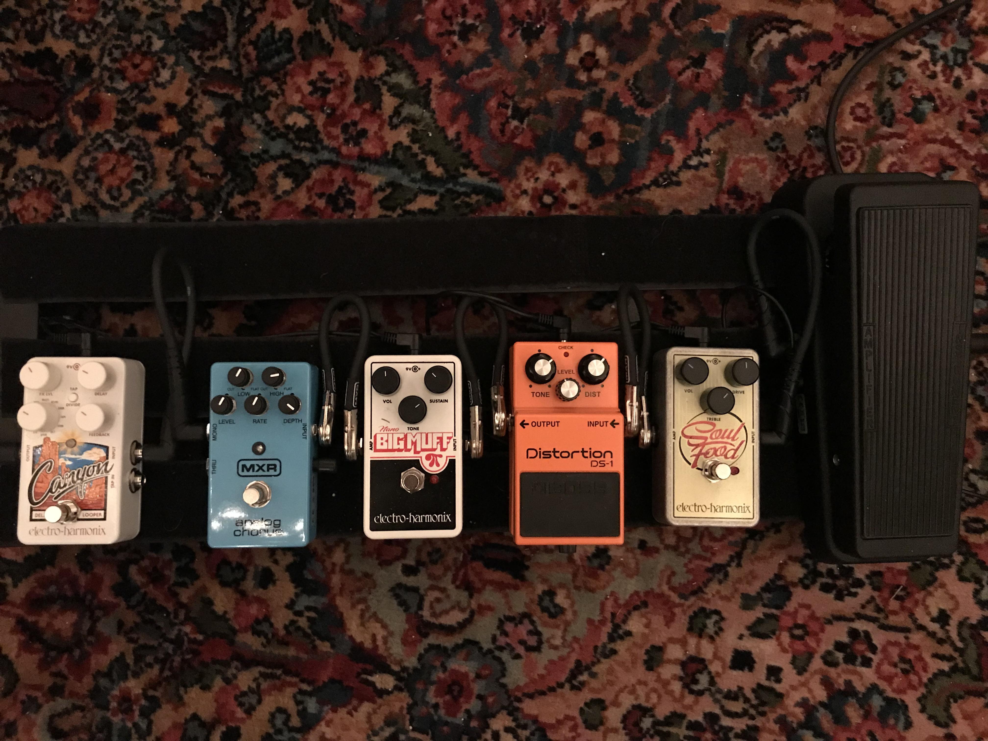 I’ve just recently gotten into collecting pedals. This is the first