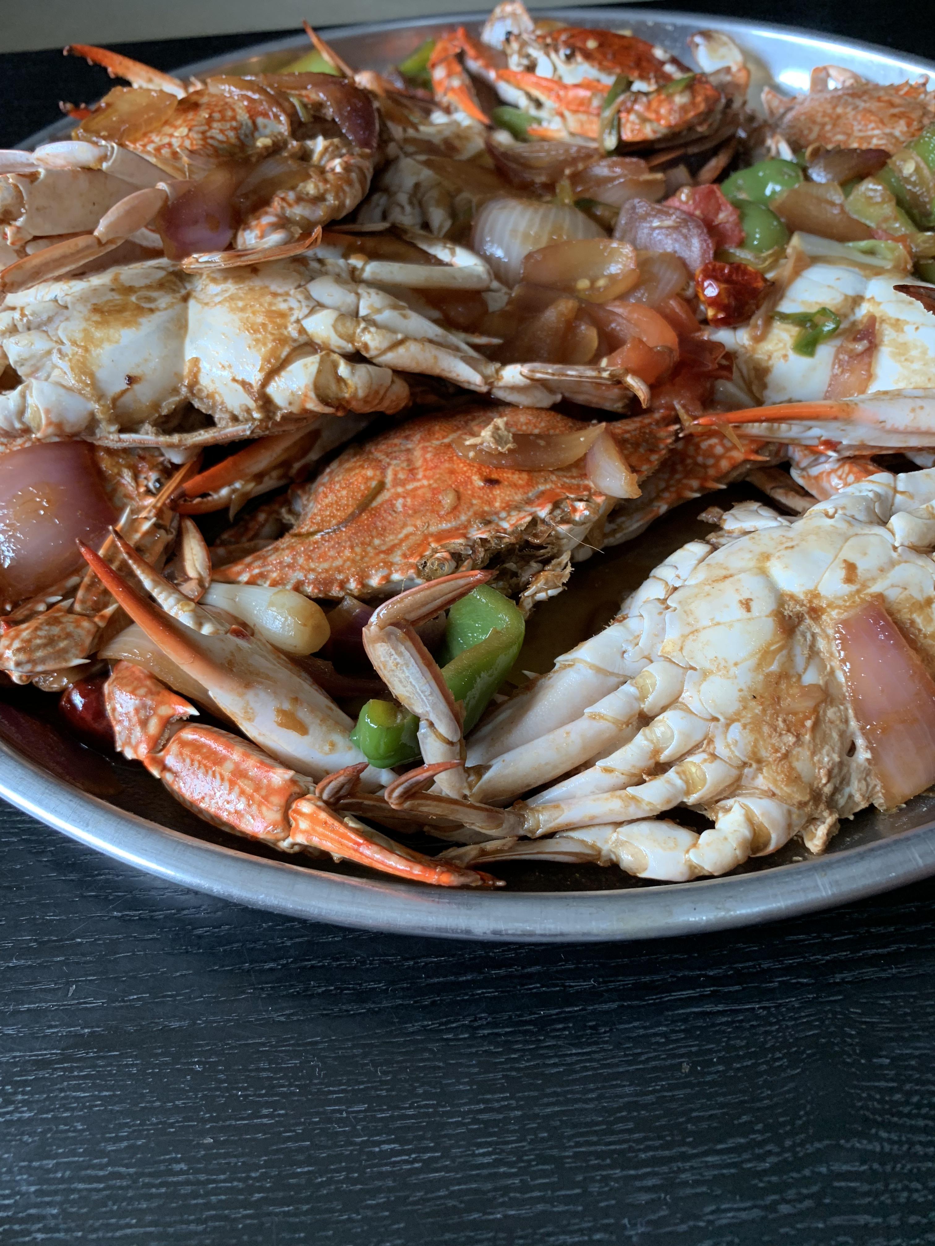 [i ate] crabs Chinese style r/food