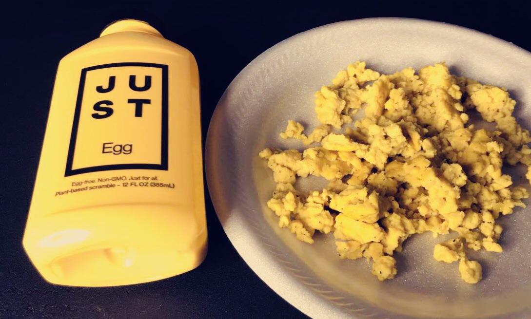 VEGAN EGG 🧐 it looks just like EGGS and it’s an EGG SUBSTITUTE!!! r