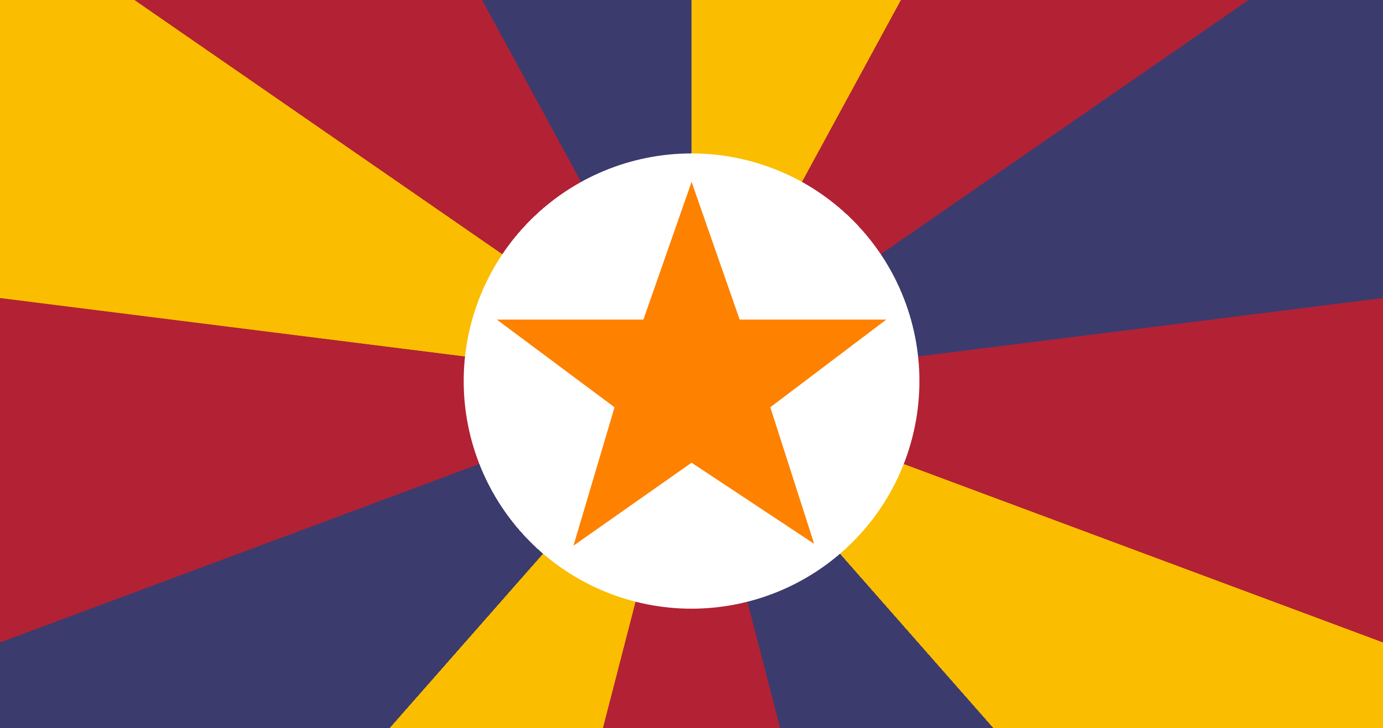 Flag of Arizona Redesign (Select US Flags Redesign 3/57) r/vexillology