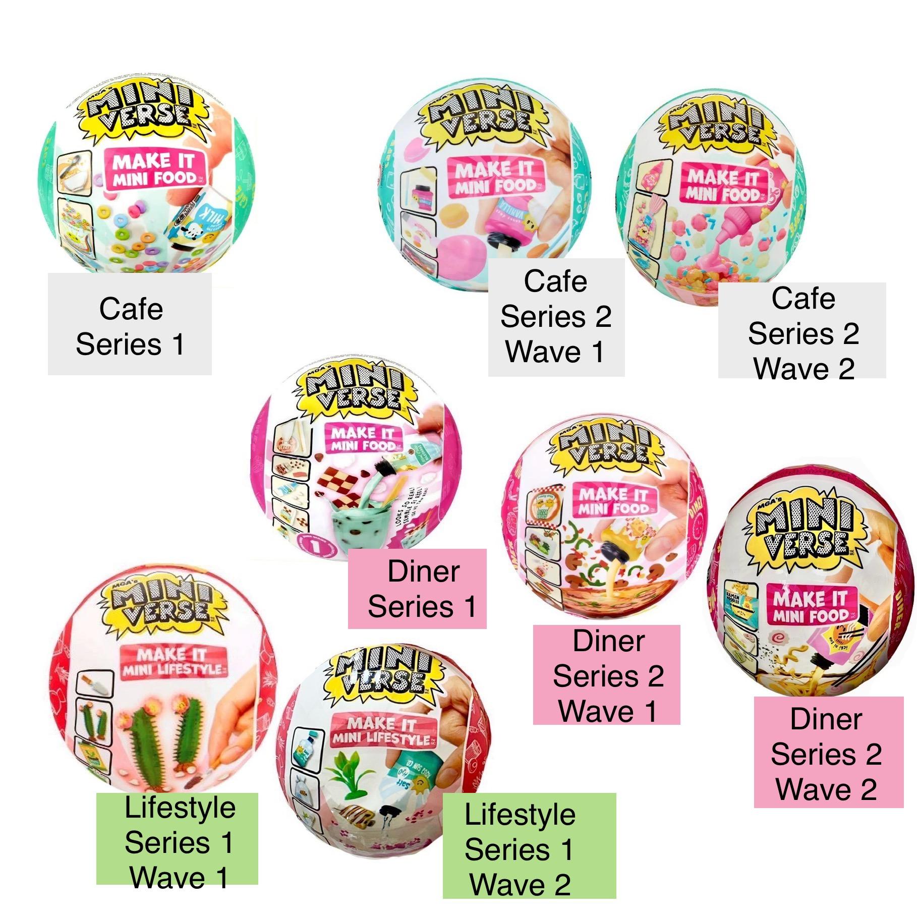 Miniverse Make It Mini Food Diner Series 2, miniverse make it mini food