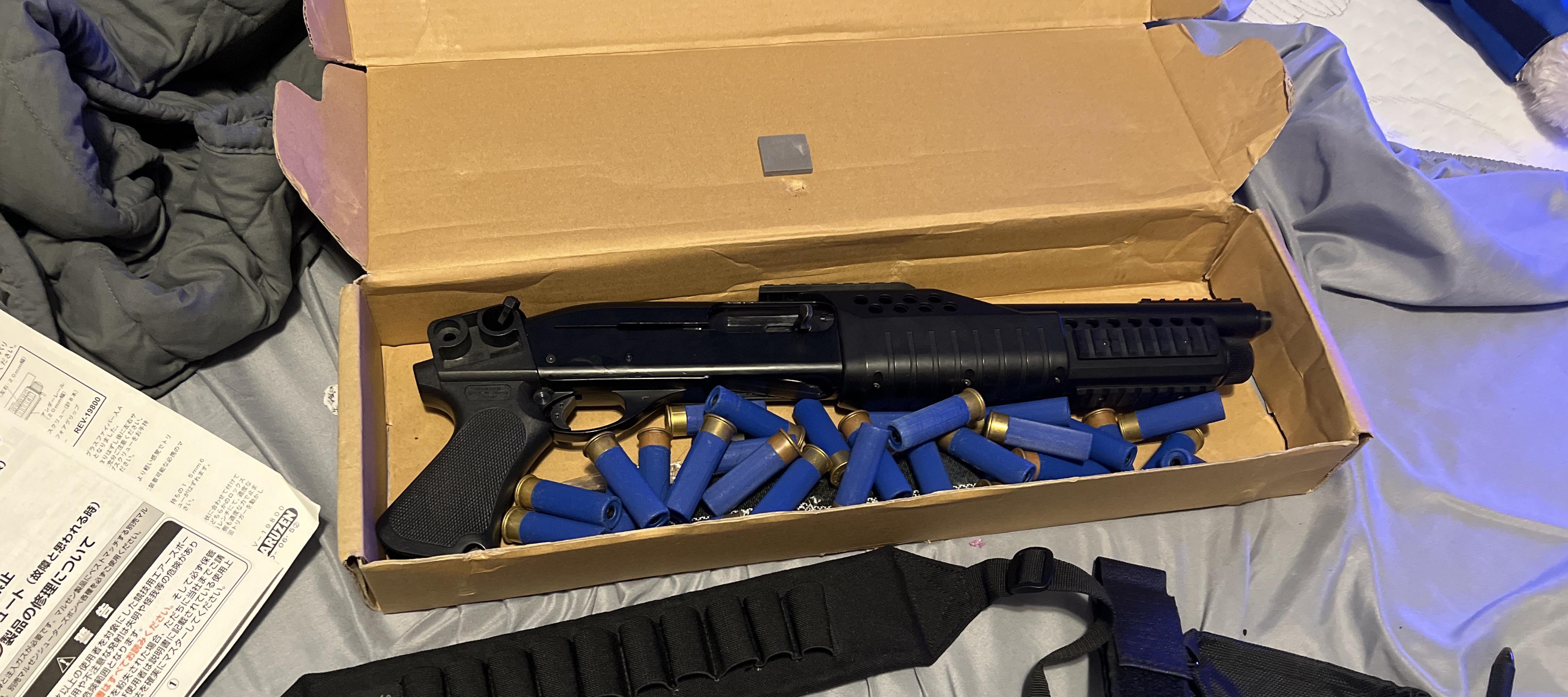 Maruzen M1100, the semi auto, shell ejecting shotgun! r/airsoft