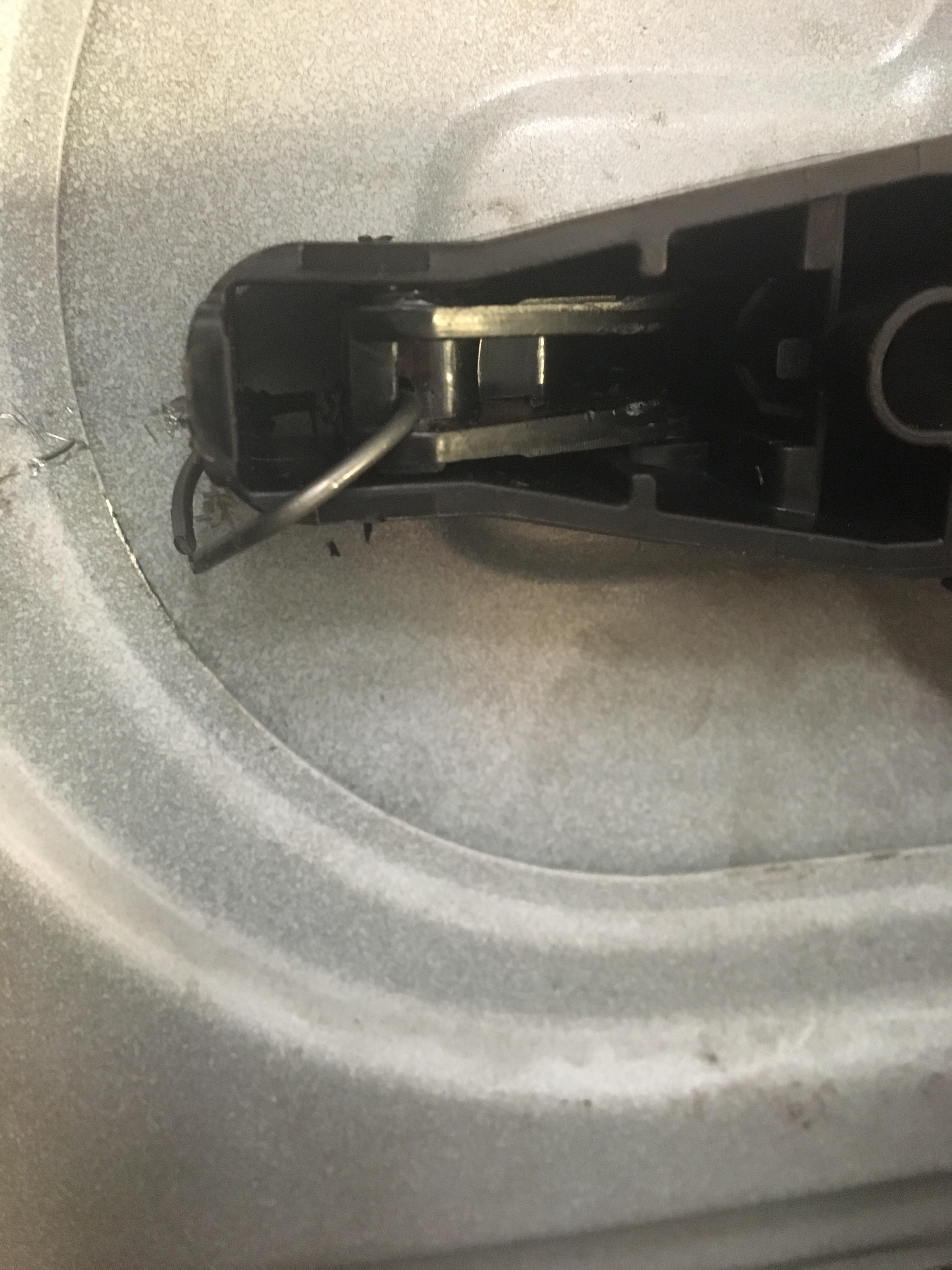 Door handle kept getting pulled off so this was my solution. r