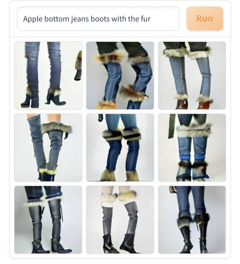 Apple bottom jeans boots with the fur weirddalle