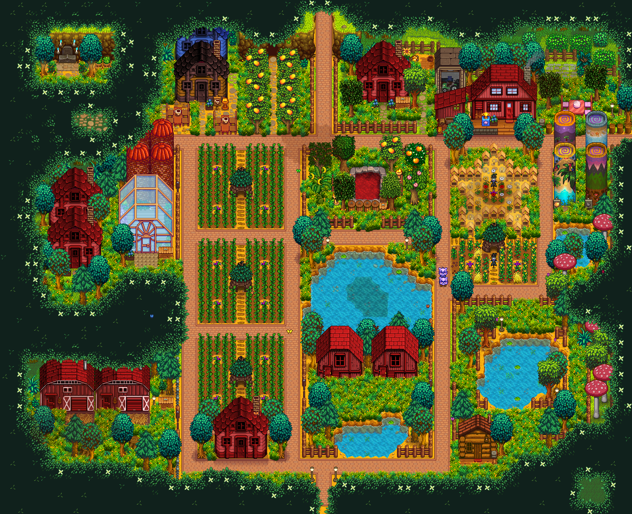 Starlight Farm, Summer, Year 4 r/FarmsofStardewValley