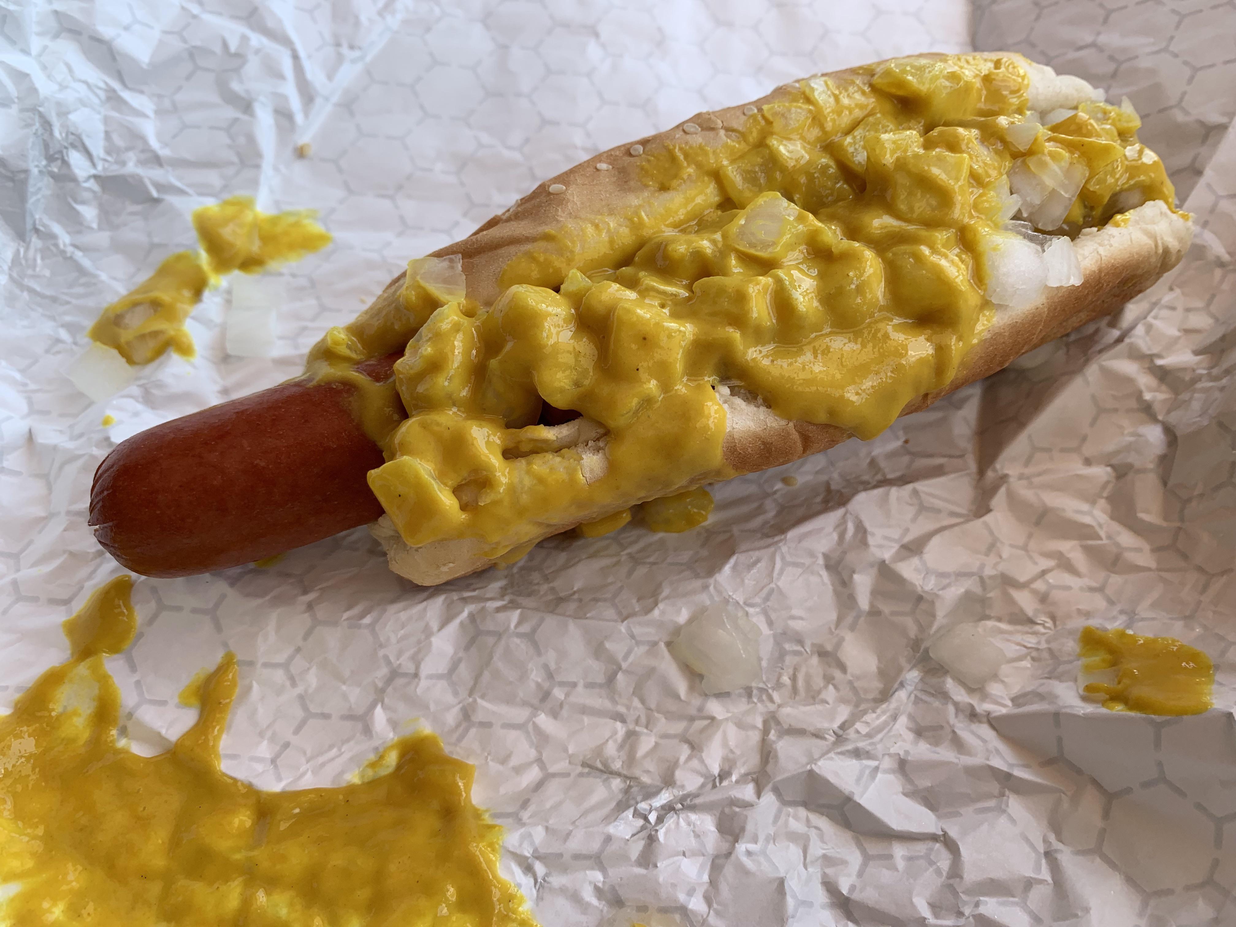I like mustard and onions r/hot_dog
