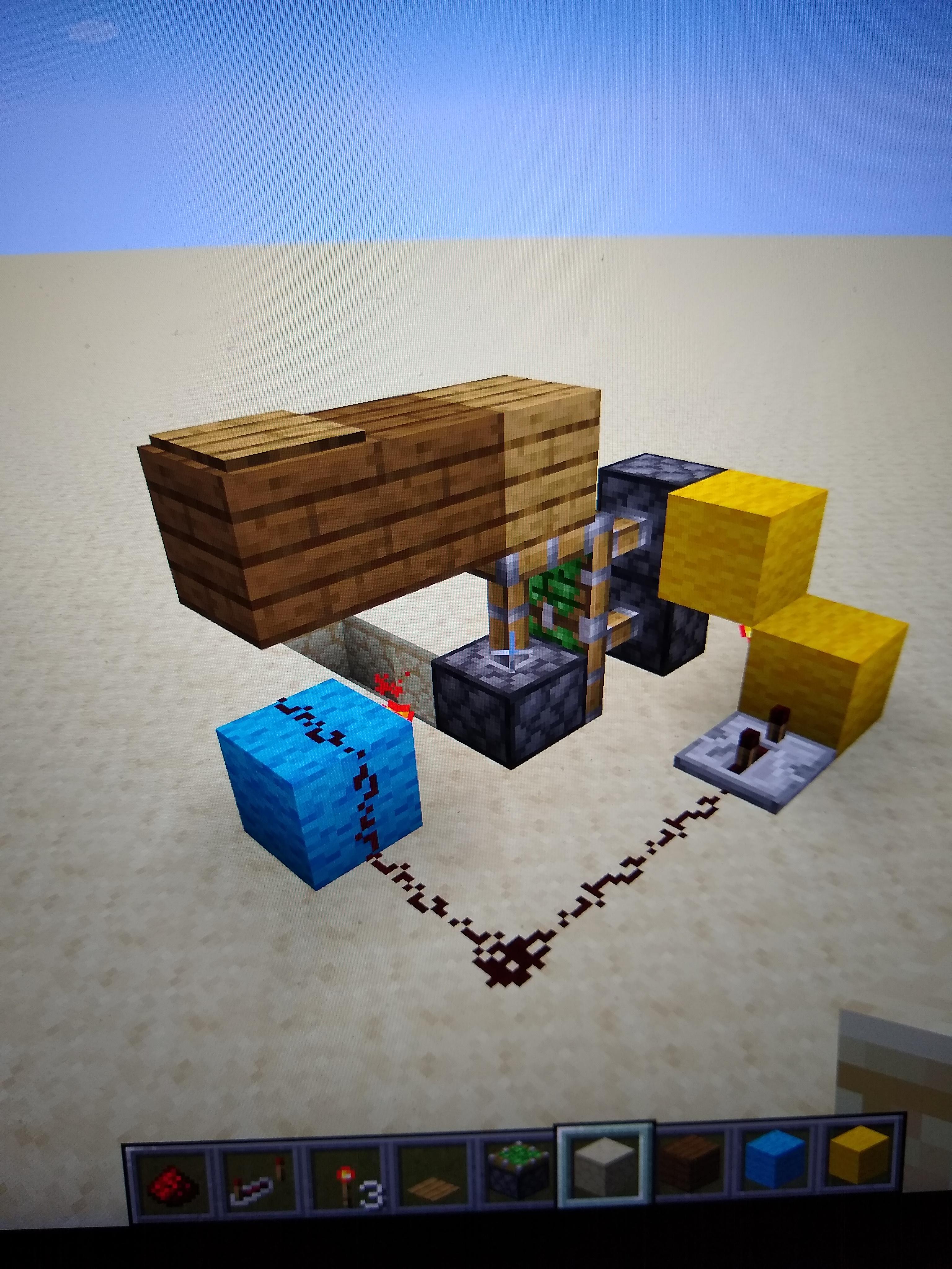 Super compact 1x1 flush piston trapdoor r/redstone