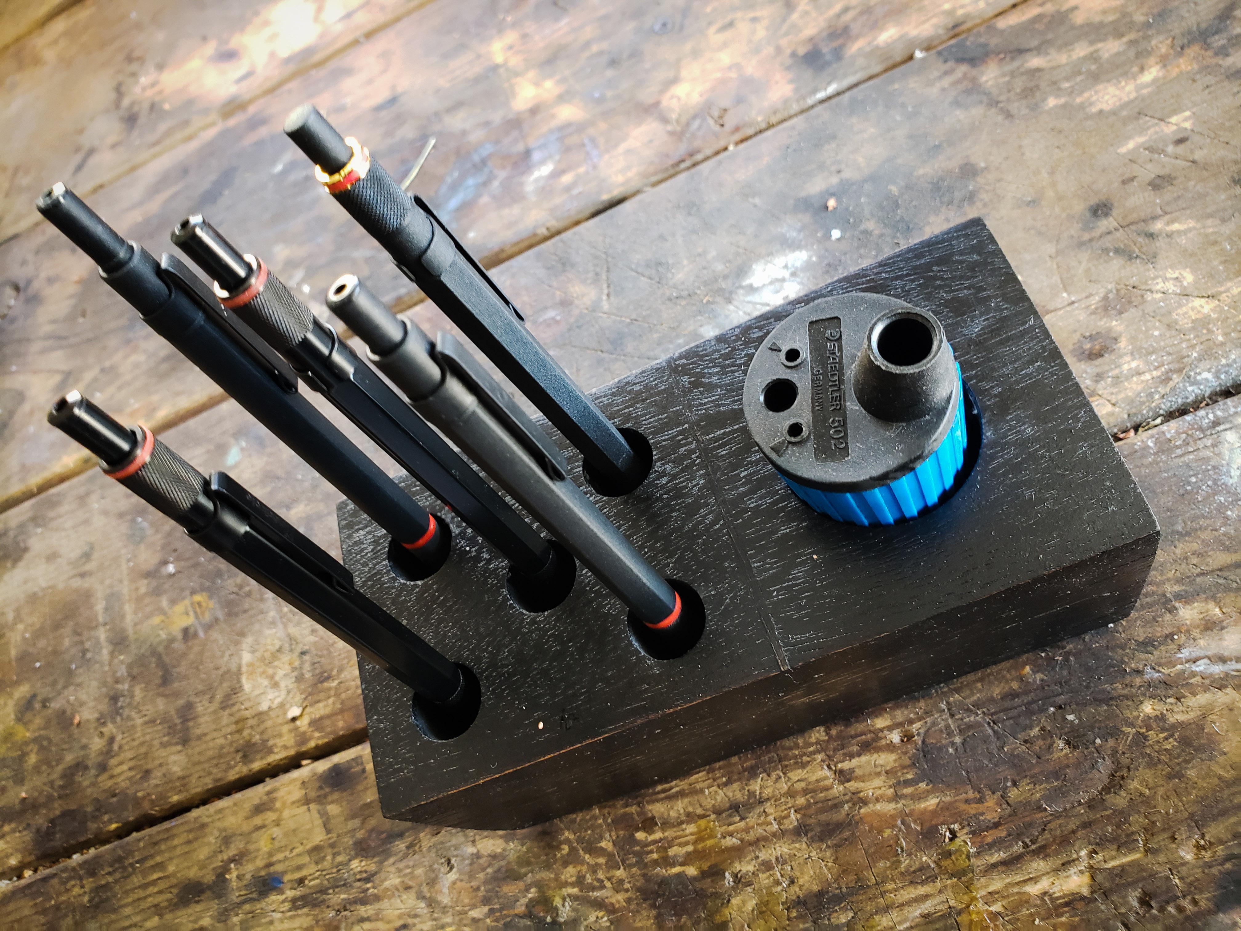 Hand made Lead Holder Holder. r/mechanicalpencils