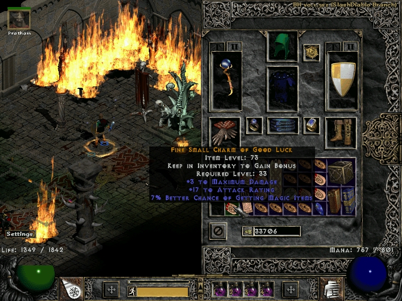Early morning small charm surprise r/diablo2