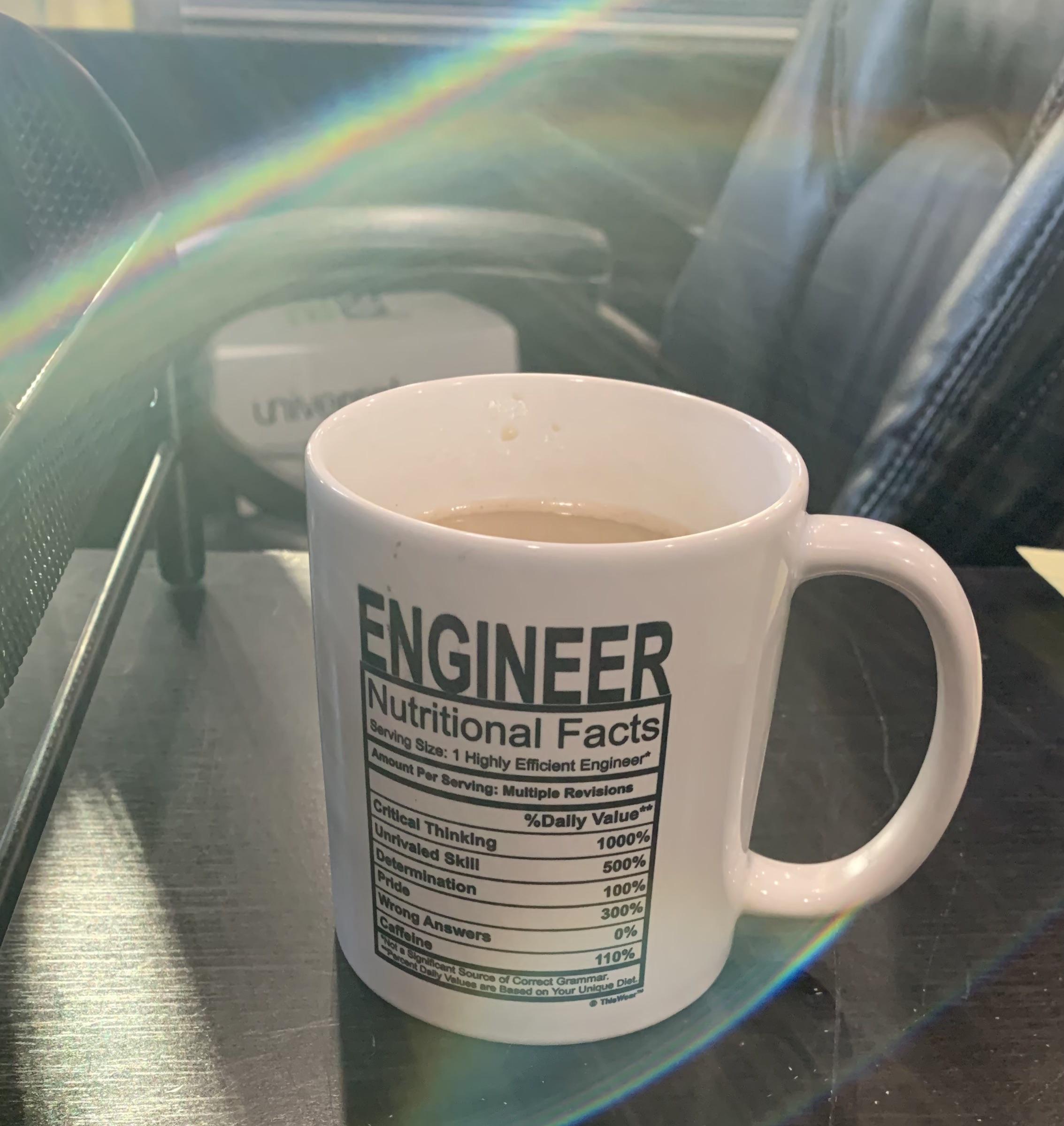 Two years after I graduated, I finally have my first cup of coffee at