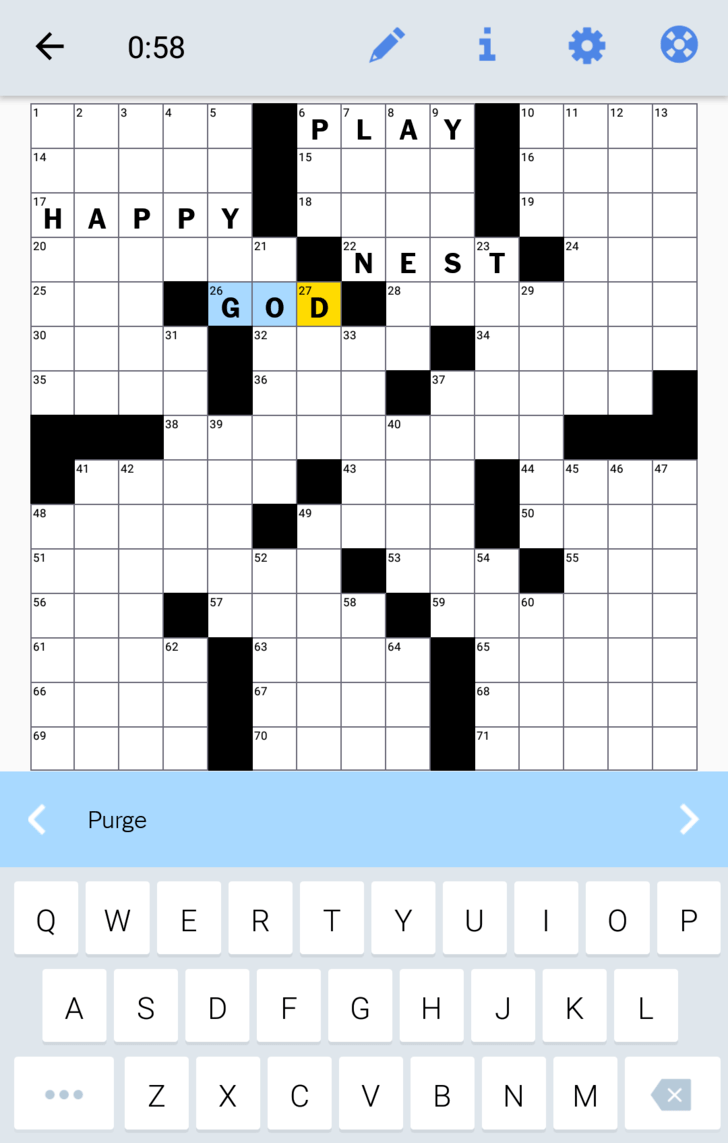 In my crossword today A three letter word for Purge r/DotA2
