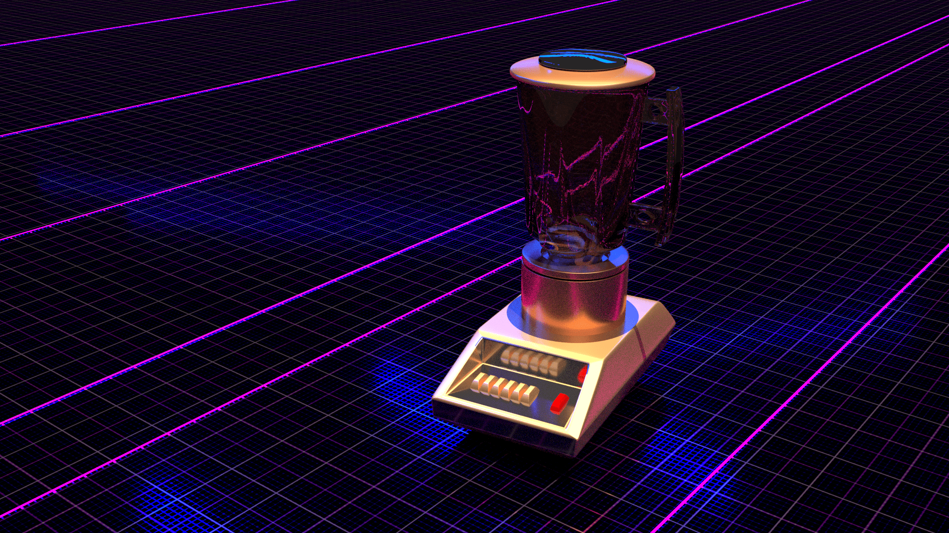 February Contest 80's Blender r/blender