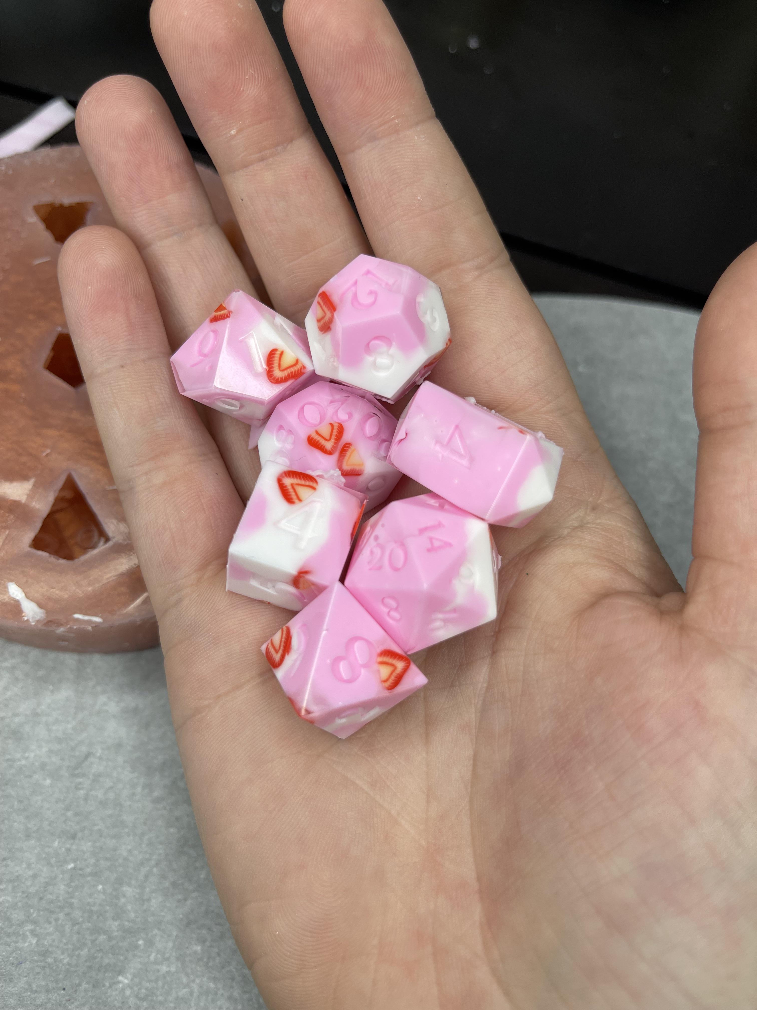 Berries and Cream themed set, had to hop on the tiktok trend 😂 r