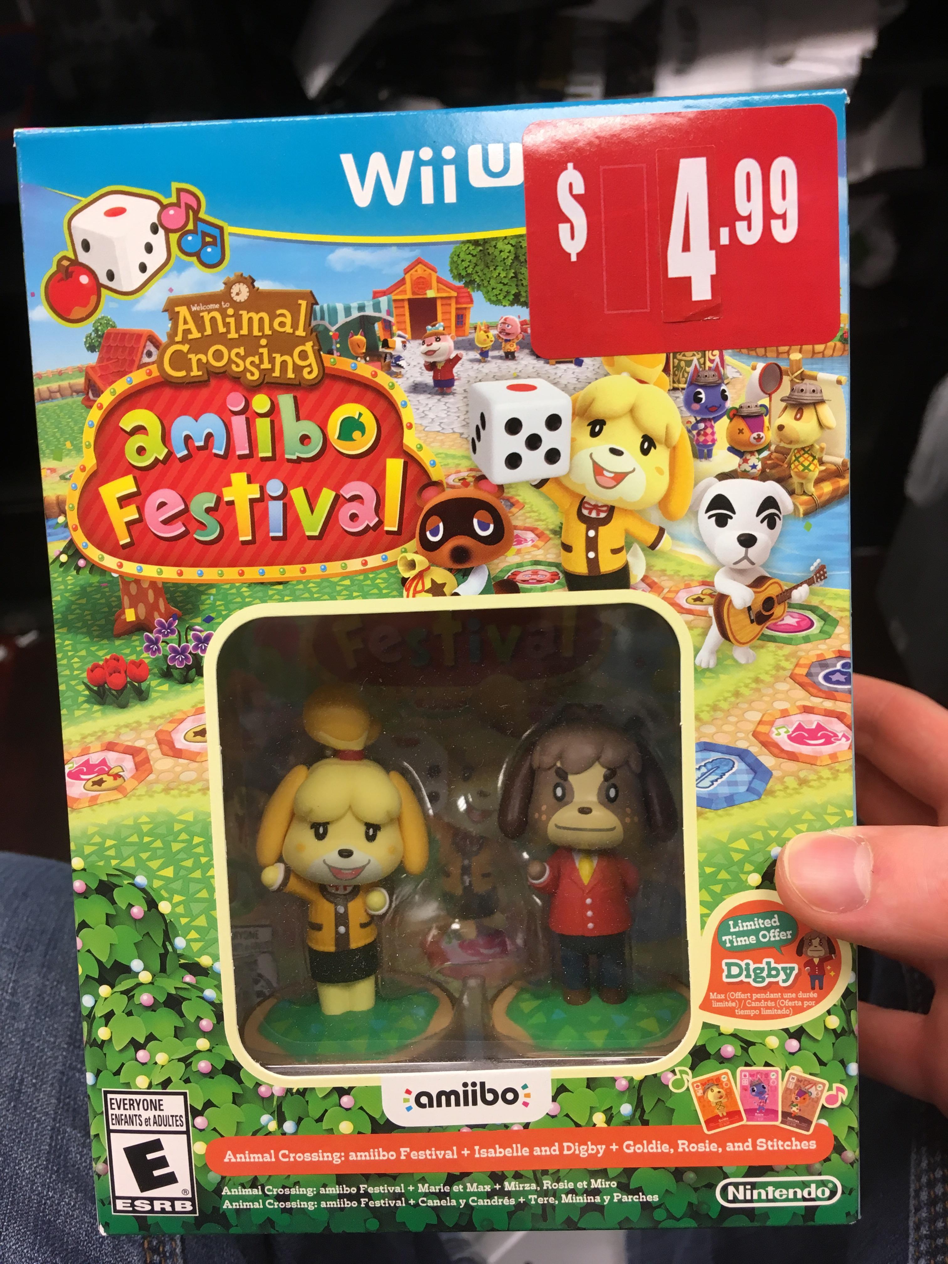 Bought on clearance at EB Games. Took out the game. Traded it in for 4. Two amiibo and three