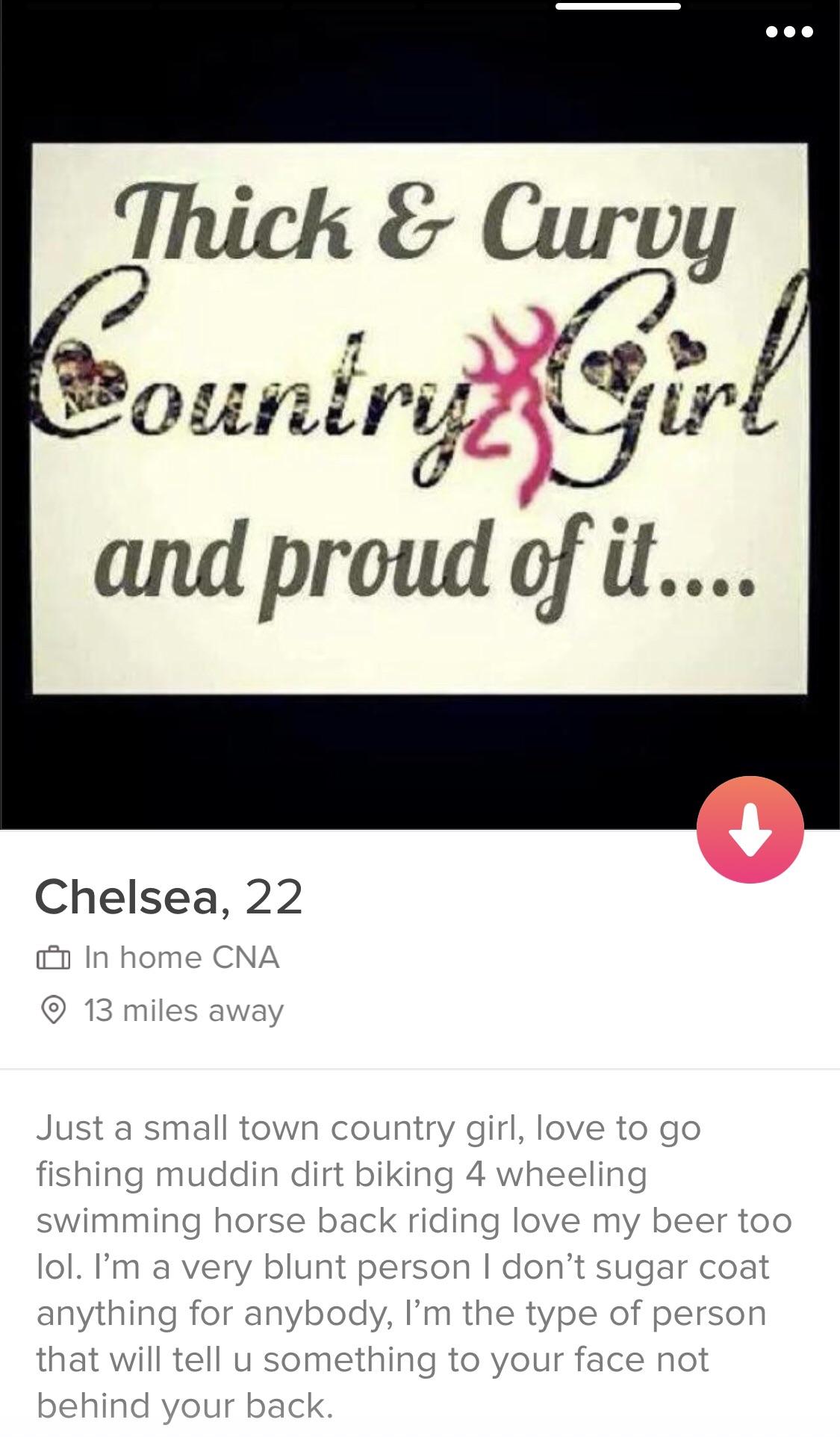 What dating is like in a rural area. r/Tinder