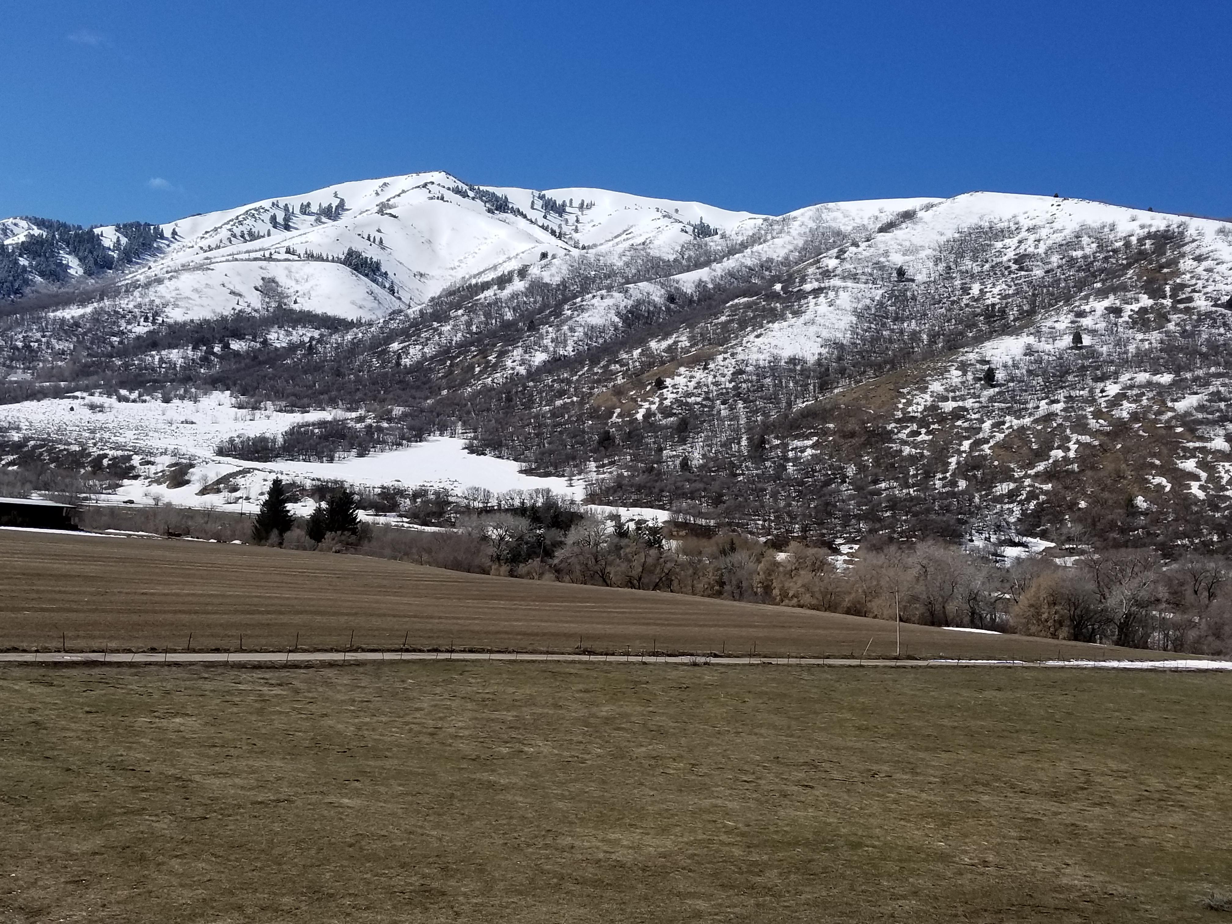 One thing about living in rural Utah views like this out your front