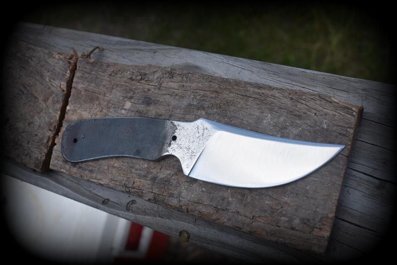 EDC knife I'm working on for a customer. r/Blacksmith