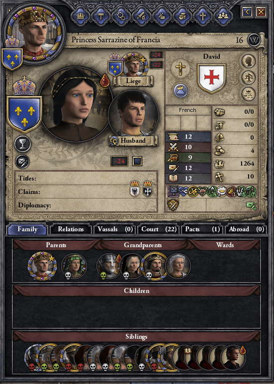 Incest is wincest. CrusaderKings