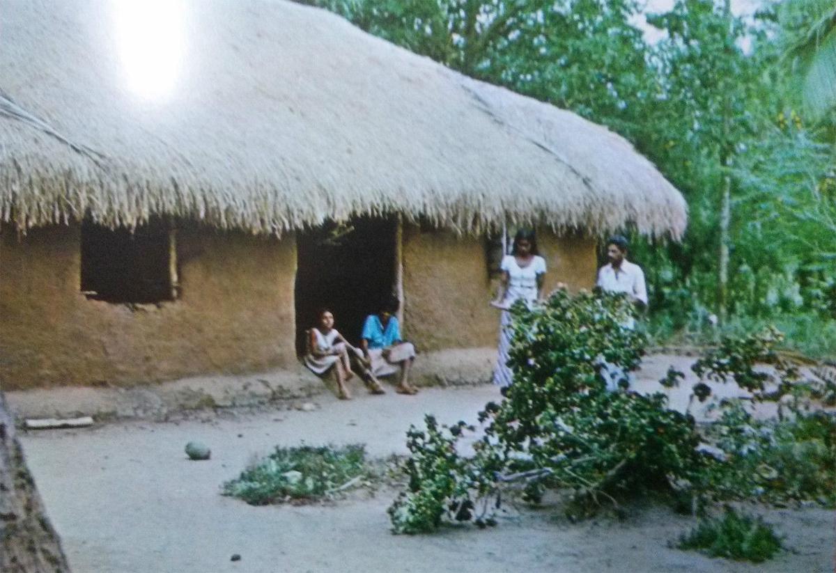 A rustic Sri Lankan claythatch house c.1980s r/srilanka