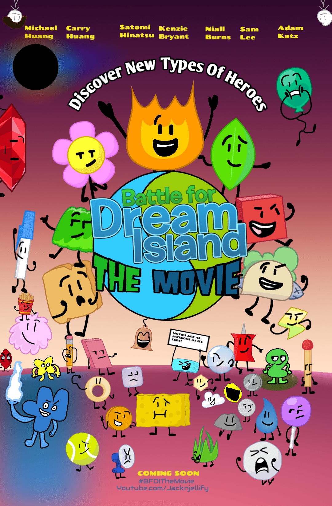 BFDI The Movie FanArt r/BattleForDreamIsland