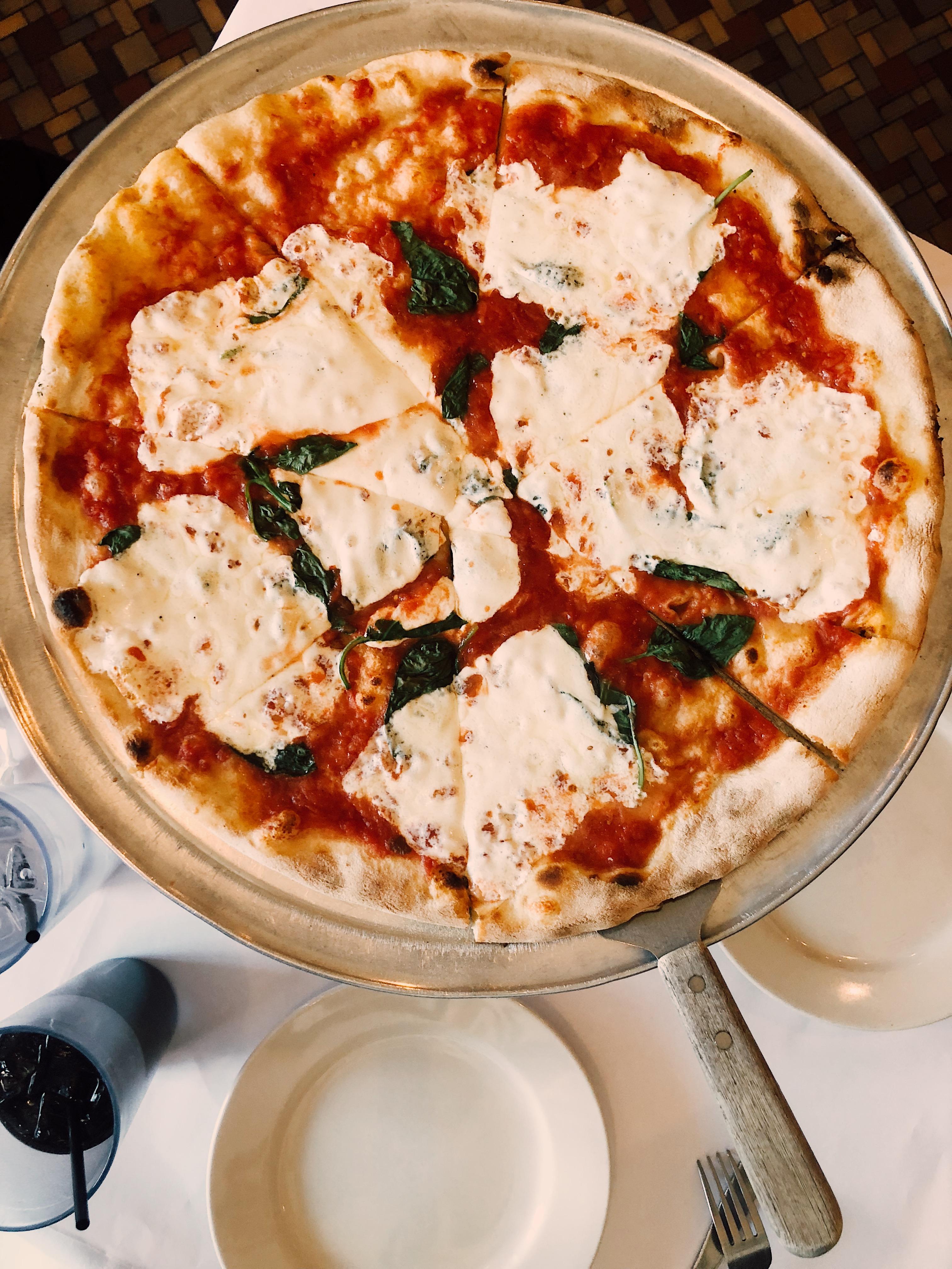 Margherita Pizza from Patsy’s Pizzeria in New York City [3024x4032][OC
