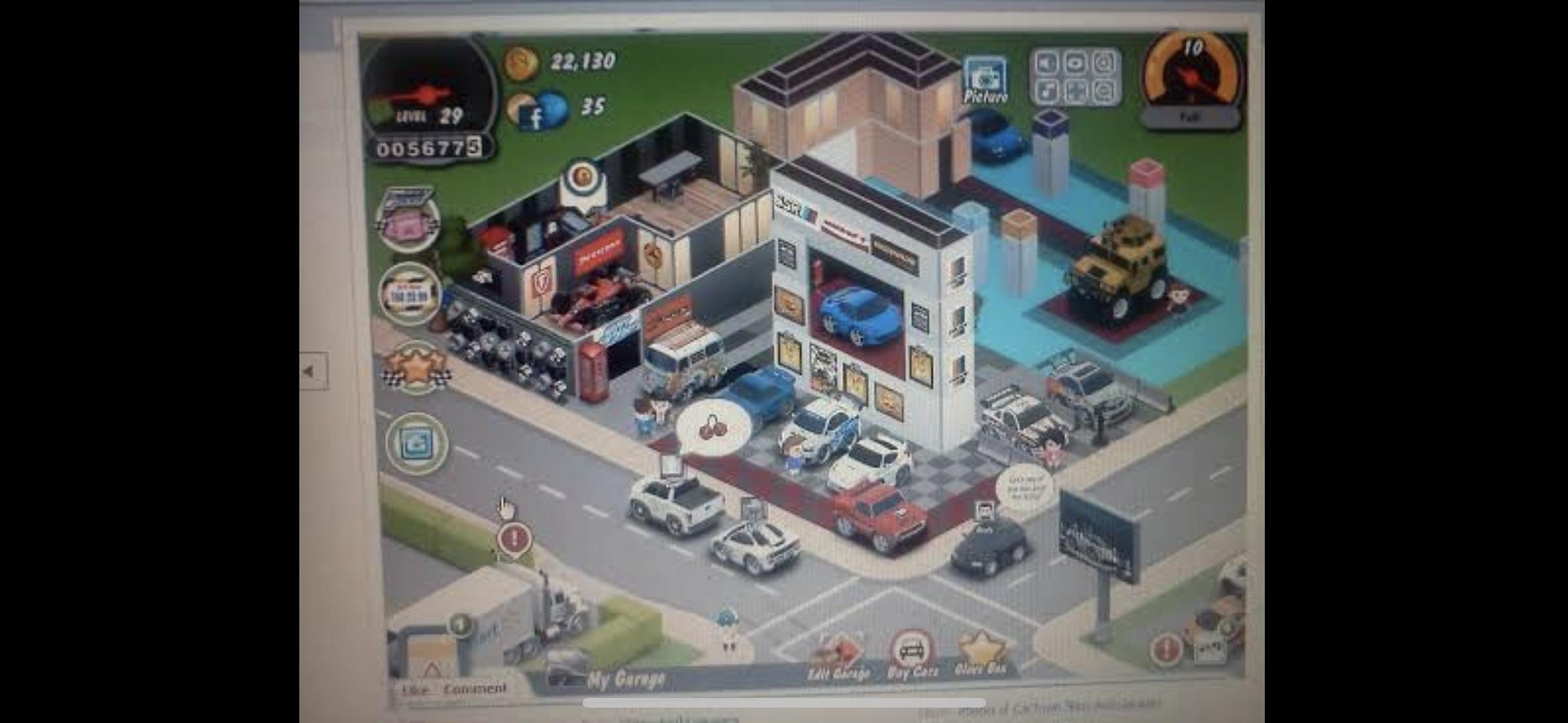 Anybody remember the game Car Town. They had an awesome NASCAR