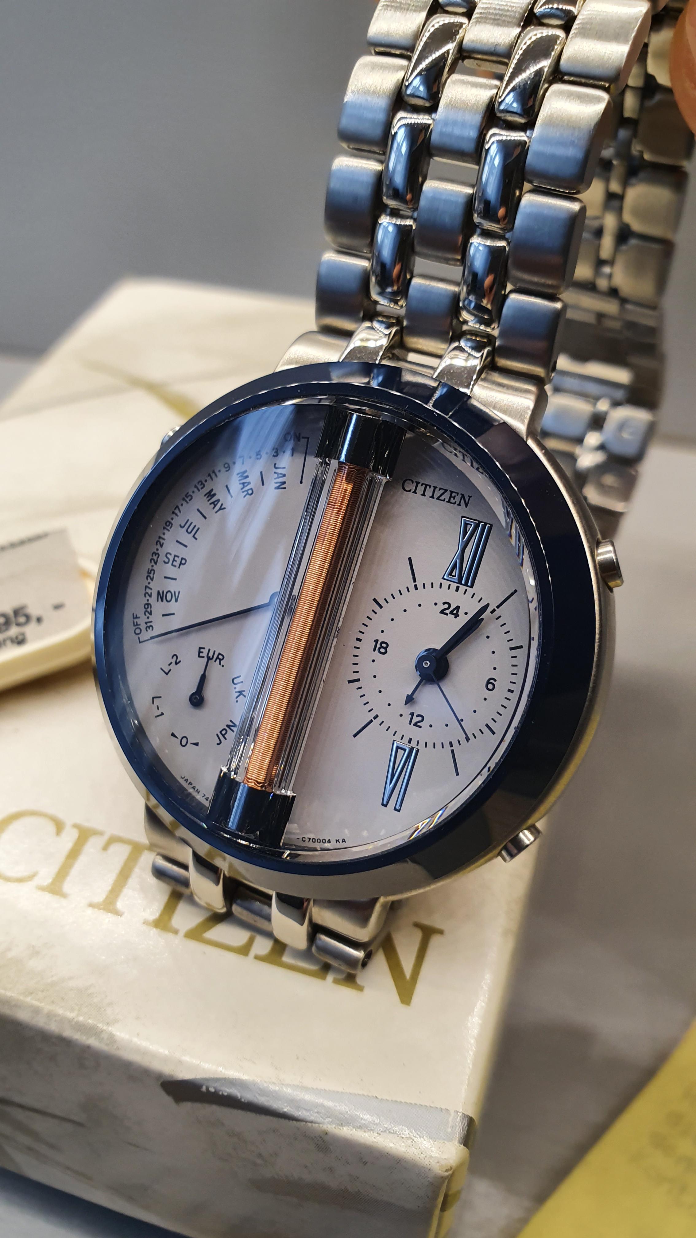 [WTS] Citizen 7400C70015 NOS First Radio Controlled AG7 1994 r