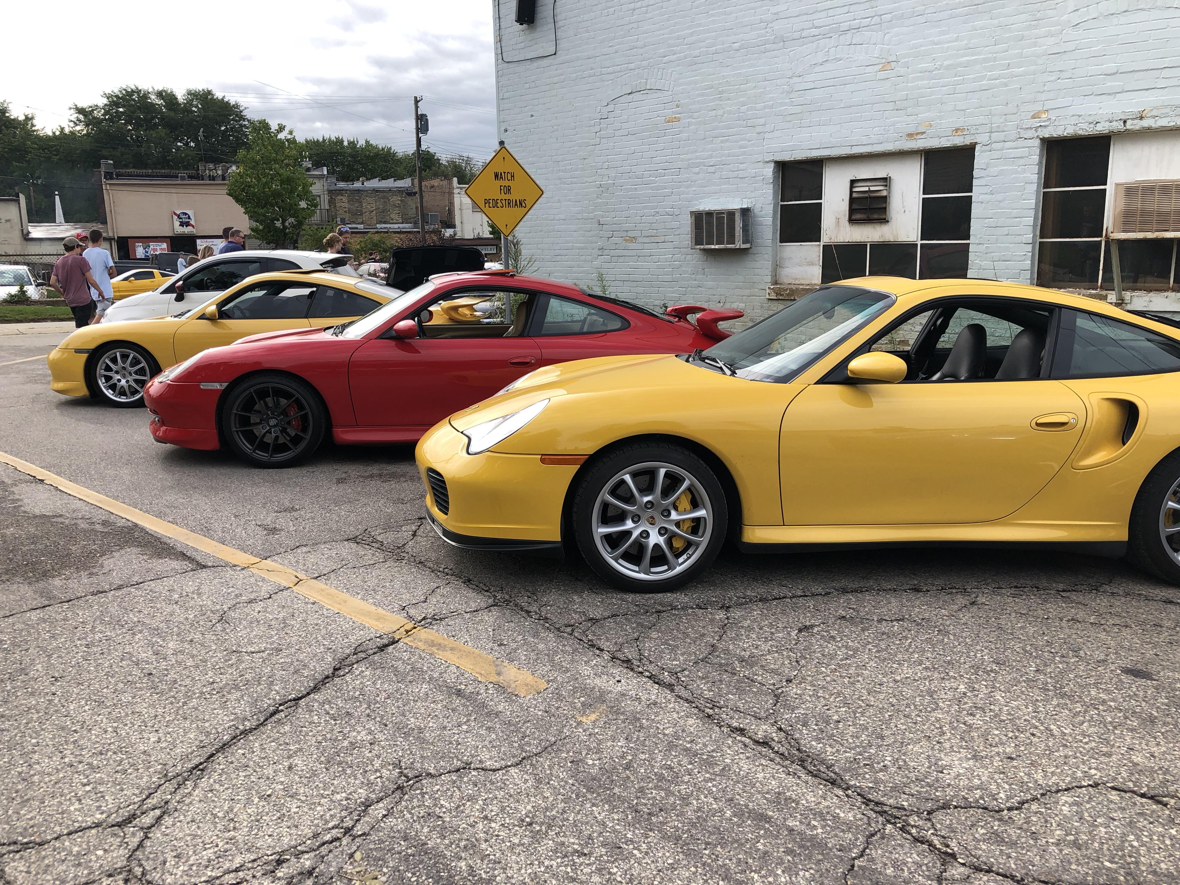 Cars and Coffee Lake Mills, WI this morning. r/Porsche
