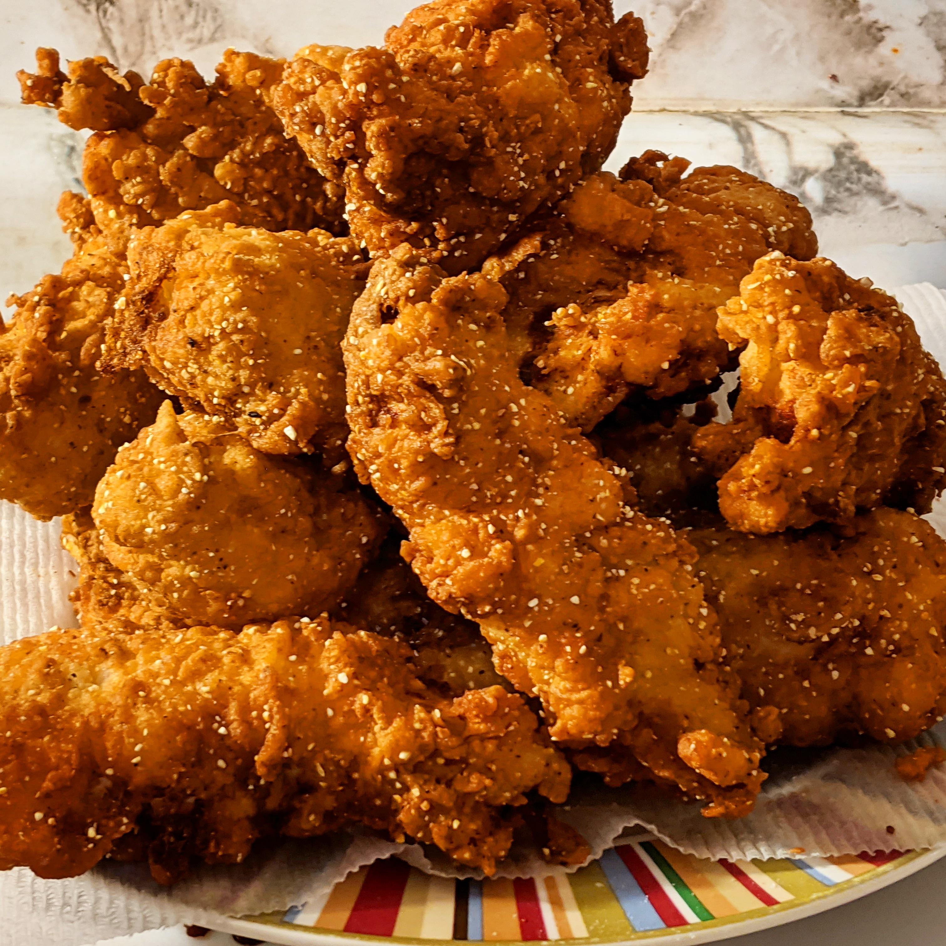 [Homemade] Lemonade Brined Double Breaded Buttermilk Chicken Tenders
