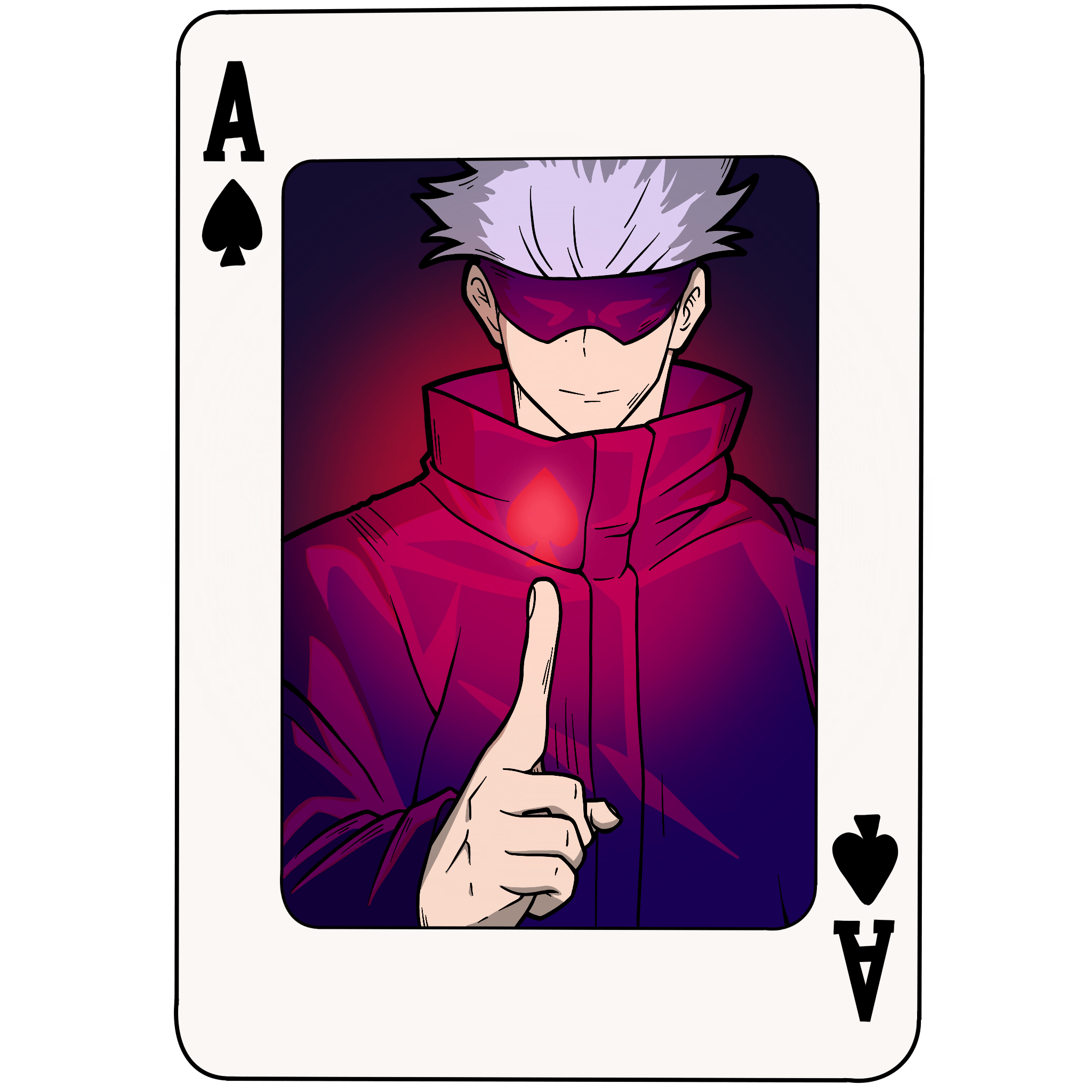 Gojo ace of spades r/JuJutsuKaisen