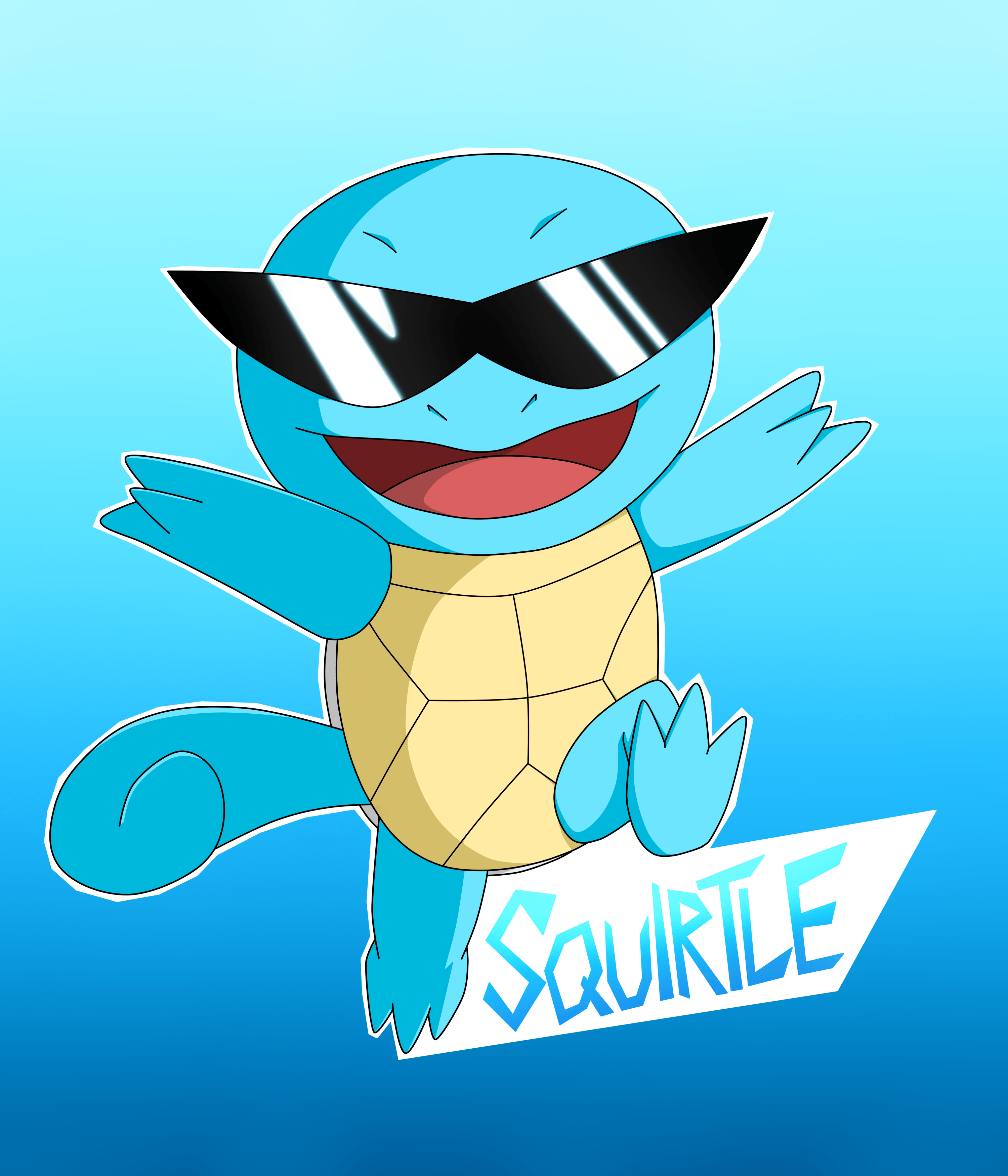 Glasses Squirtle