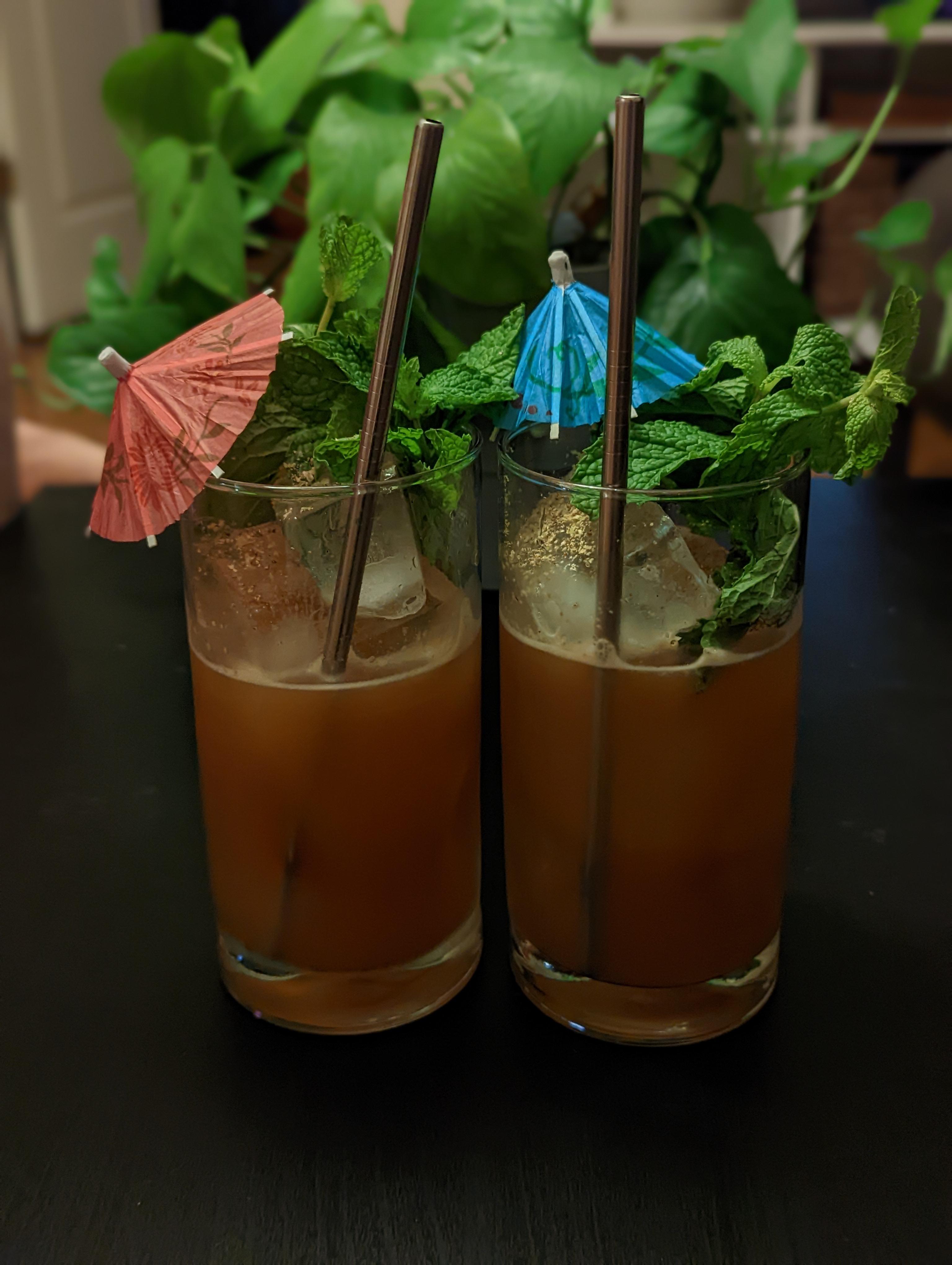 I made a cocktail using an ingredient for each letter of the alphabet