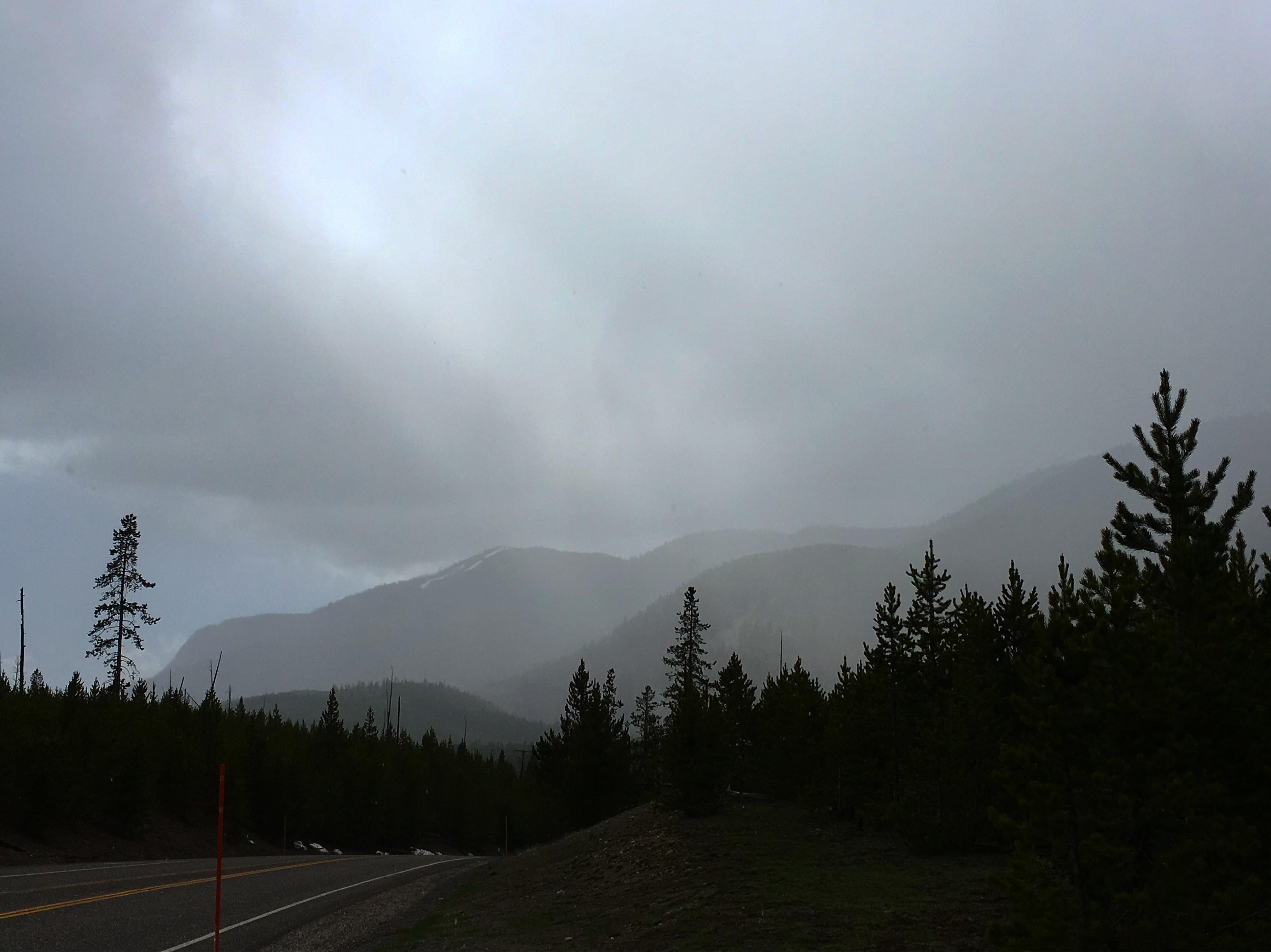 Drove through some wild weather in Idaho last summer r/roadtrip