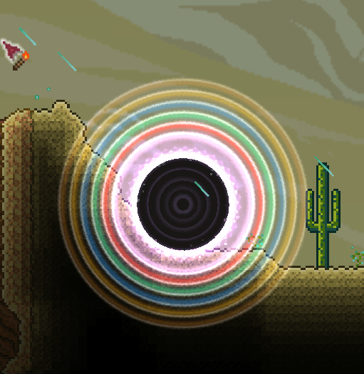 Anyone know what mod adds this black hole thing? cant get near it