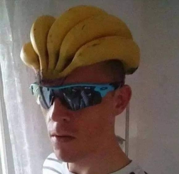 Hat made of Gucci bananas be like DaniDev