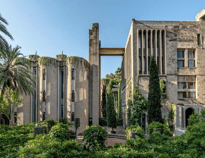 Ricardo Bofill's Cement Factory is one of the setting of Serac's home