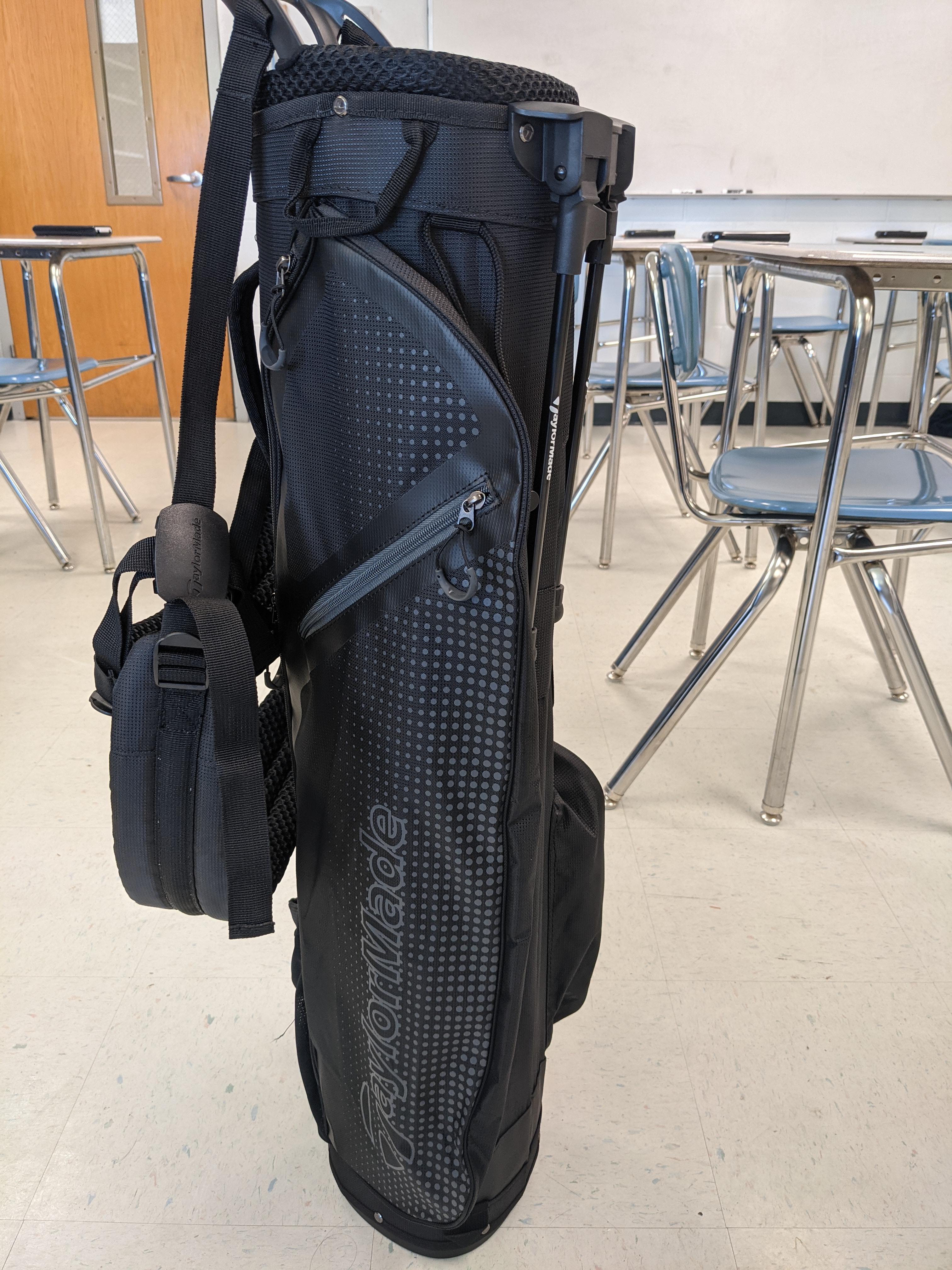 I didn't make my high school golf team, but I bought a new bag anyway