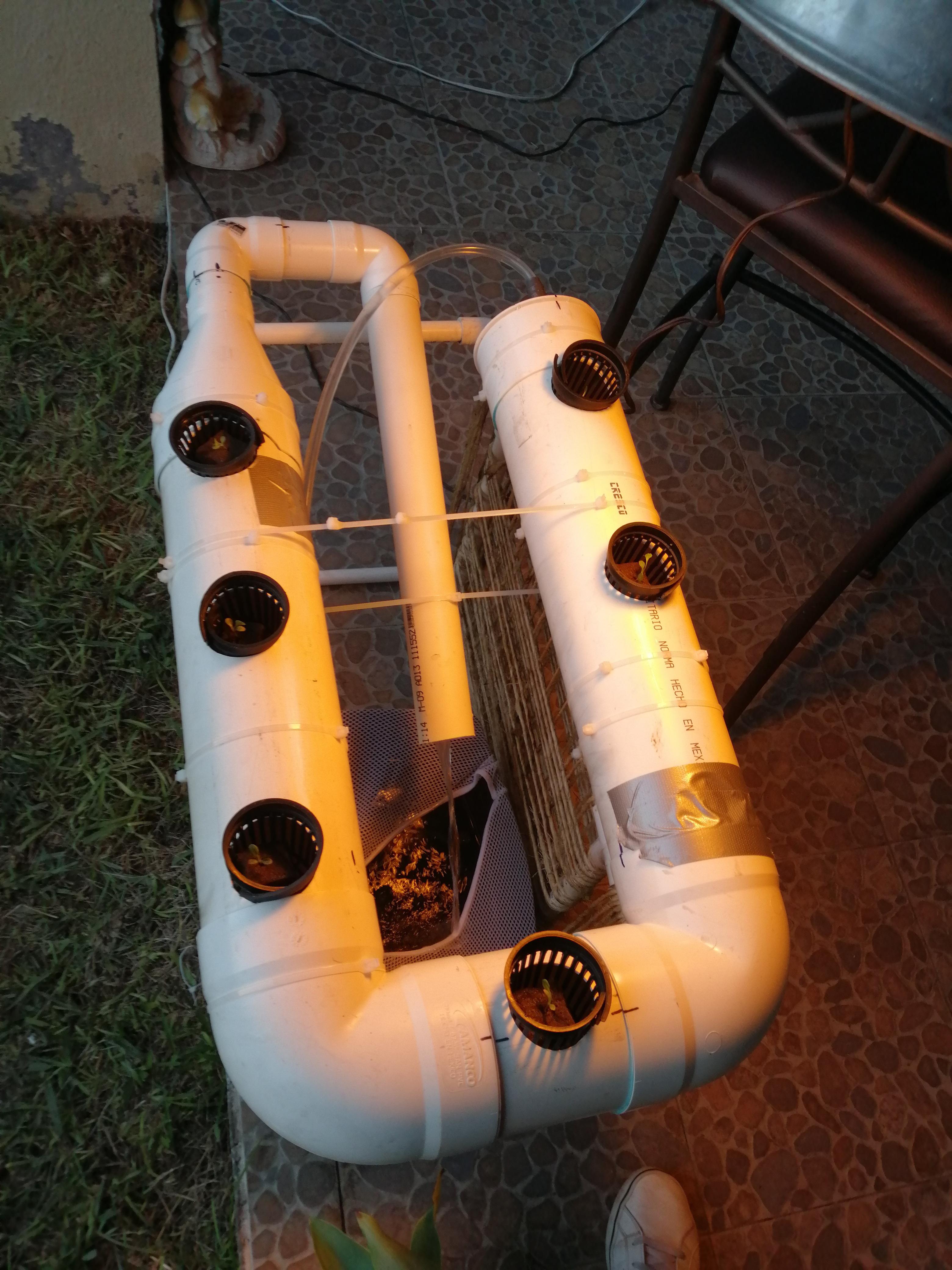 My home made NFT PVC Hydroponic system for lettuce, opinions?? r/hydro