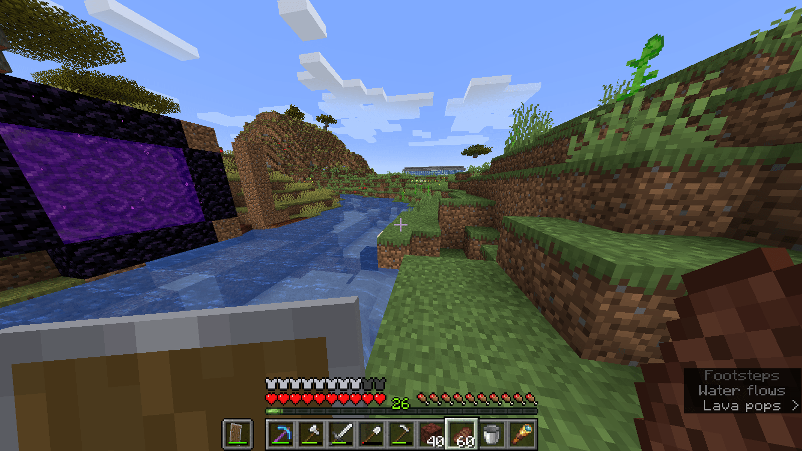 Where ghast fireballs able to go though portals before the 1.17 update