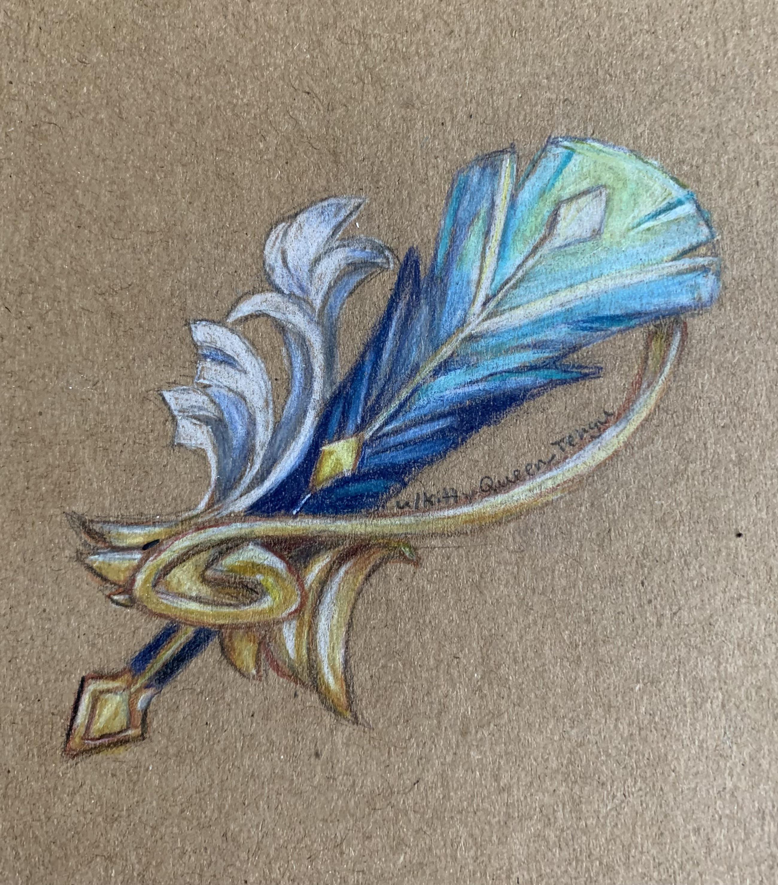 Have this Bard’s Arrow Feather I made instead of studying r/Genshin