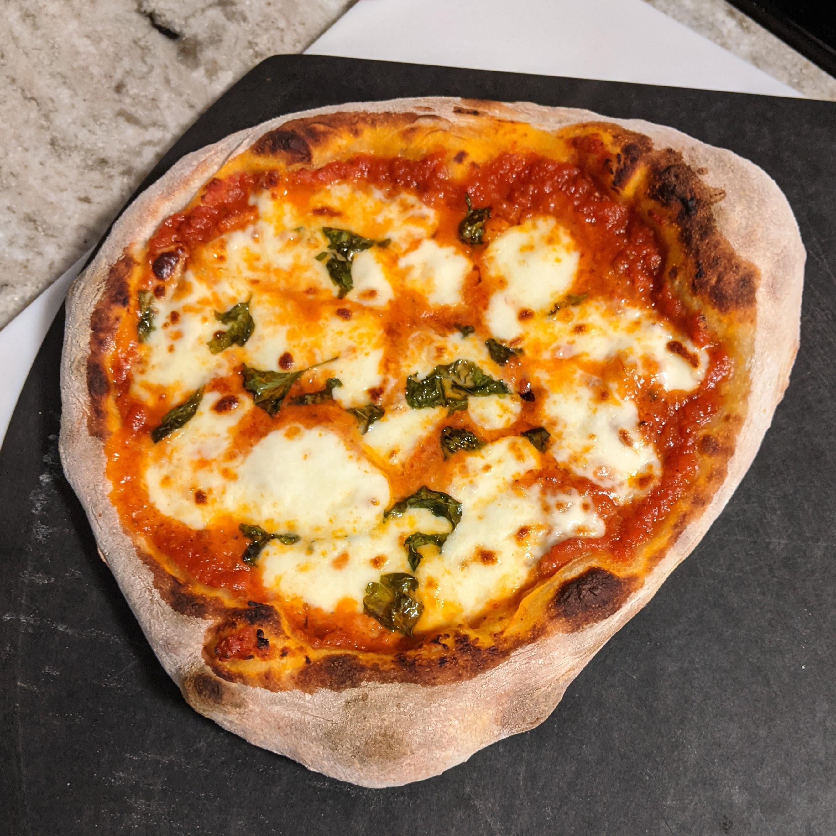 My first pizza that, in my opinion, exceeded restaurant quality! I used