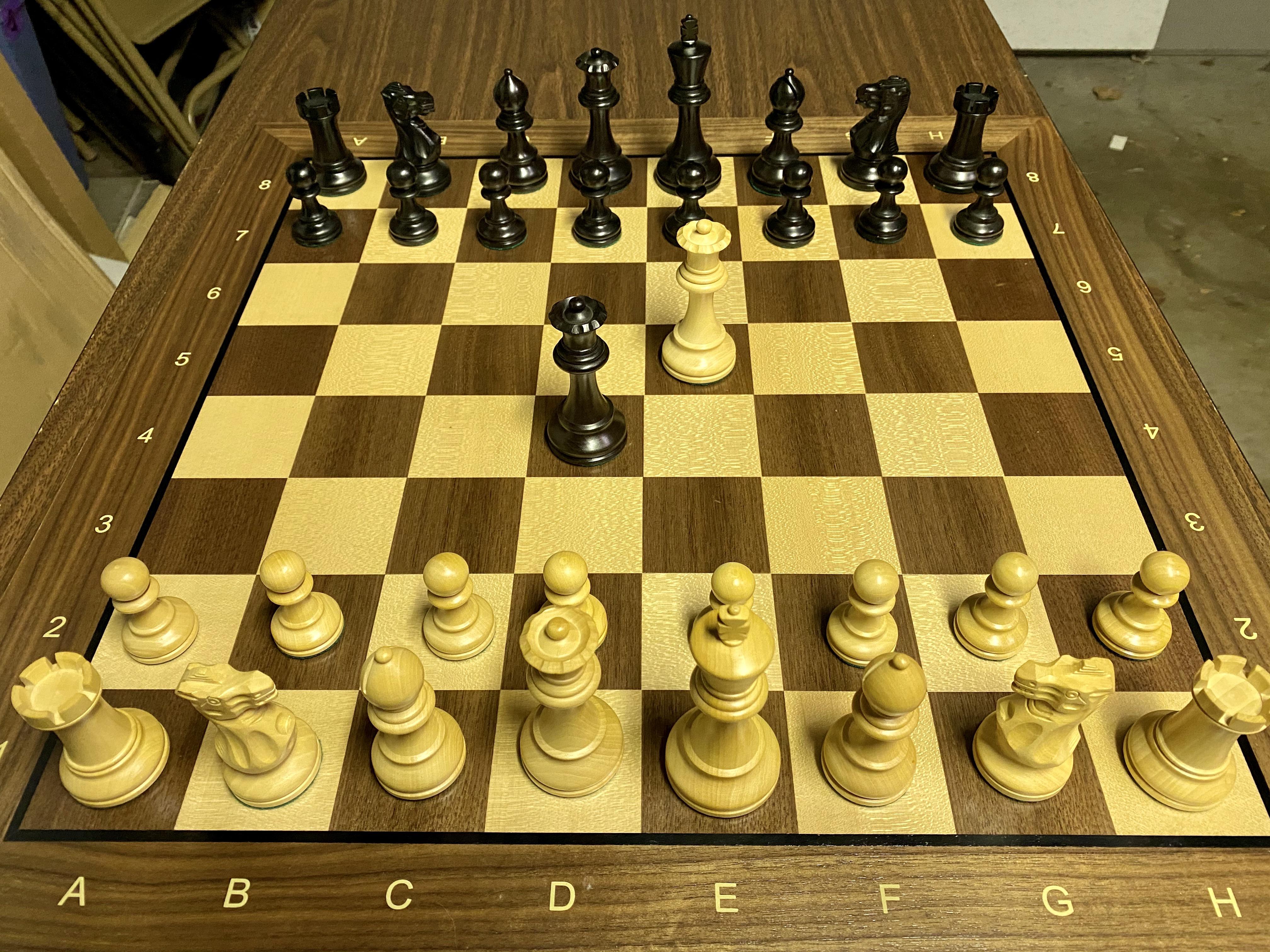 My first ‘official’ wood chess set [iPhone 11] r/chessporn