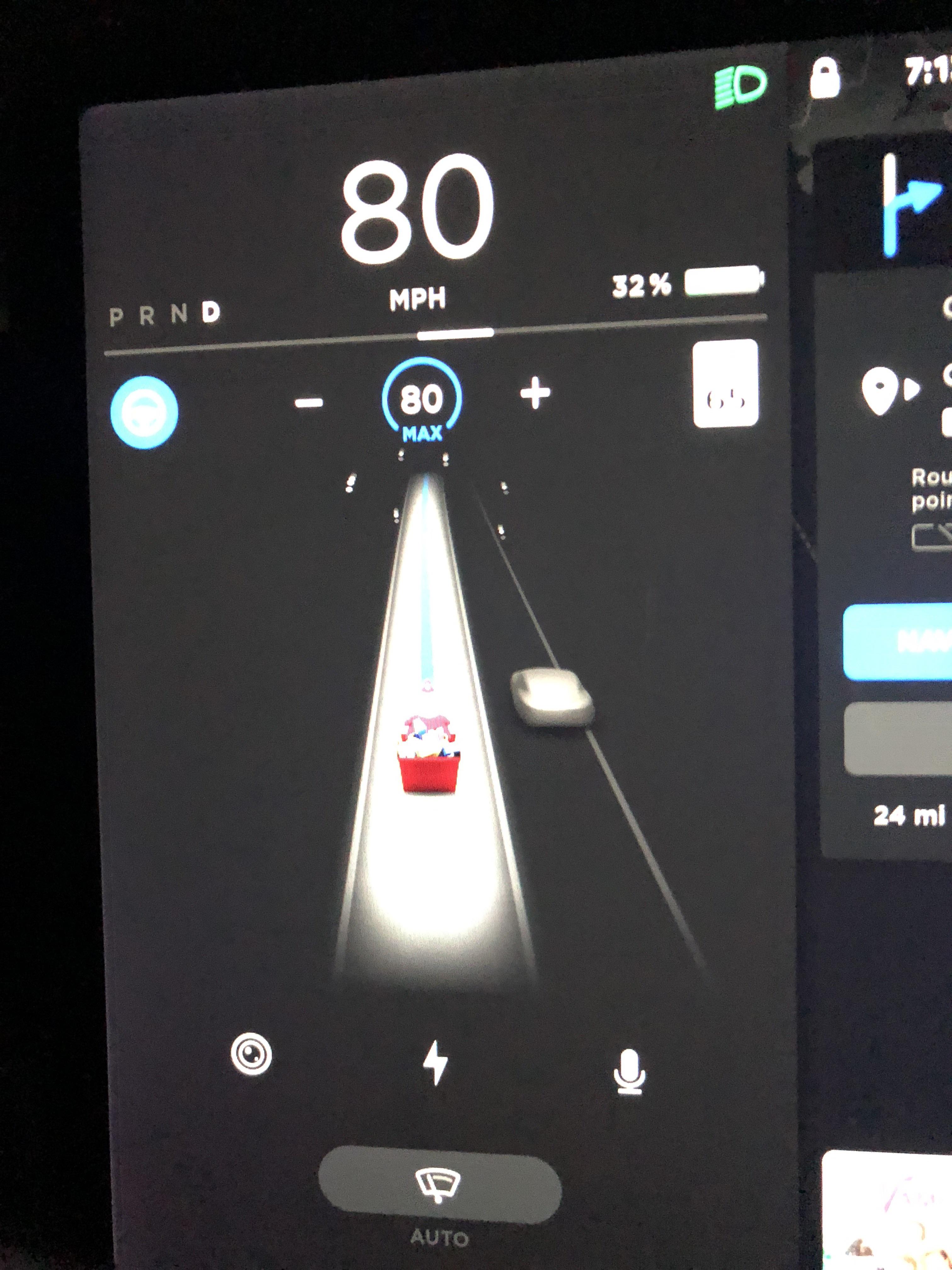 No more raindeer and way too loud! XMas Easter Egg on the model 3 needs