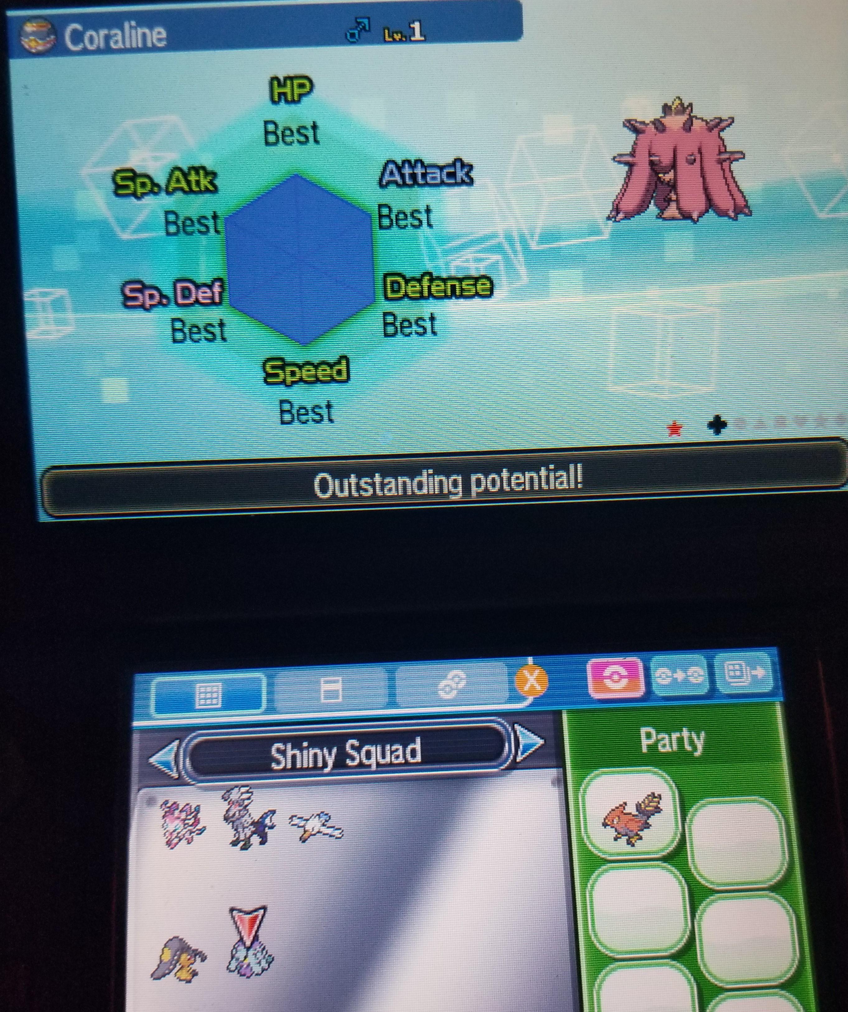 Was able to get my second competitive shiny Calm Nature
