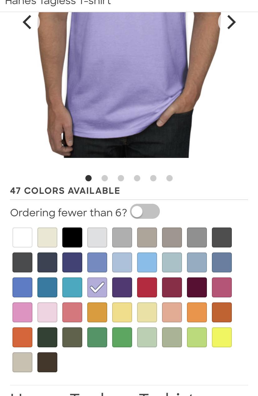 More shirt color options? r/redbubble