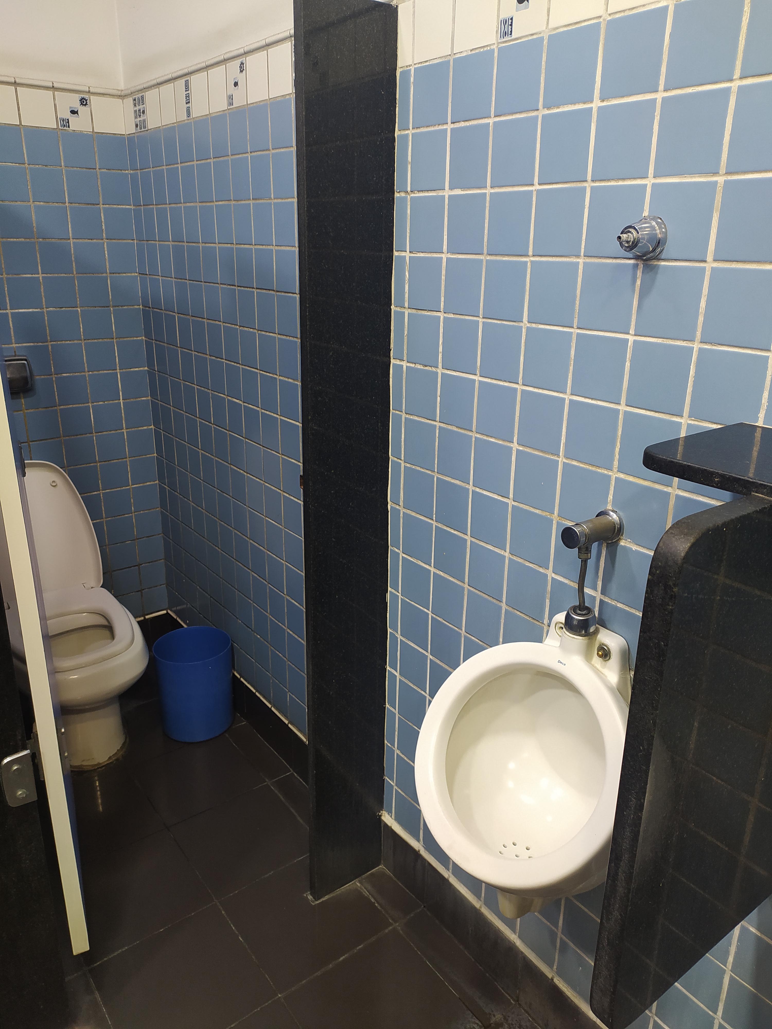 This restroom in a restaurant in Brazil r/CrappyDesign