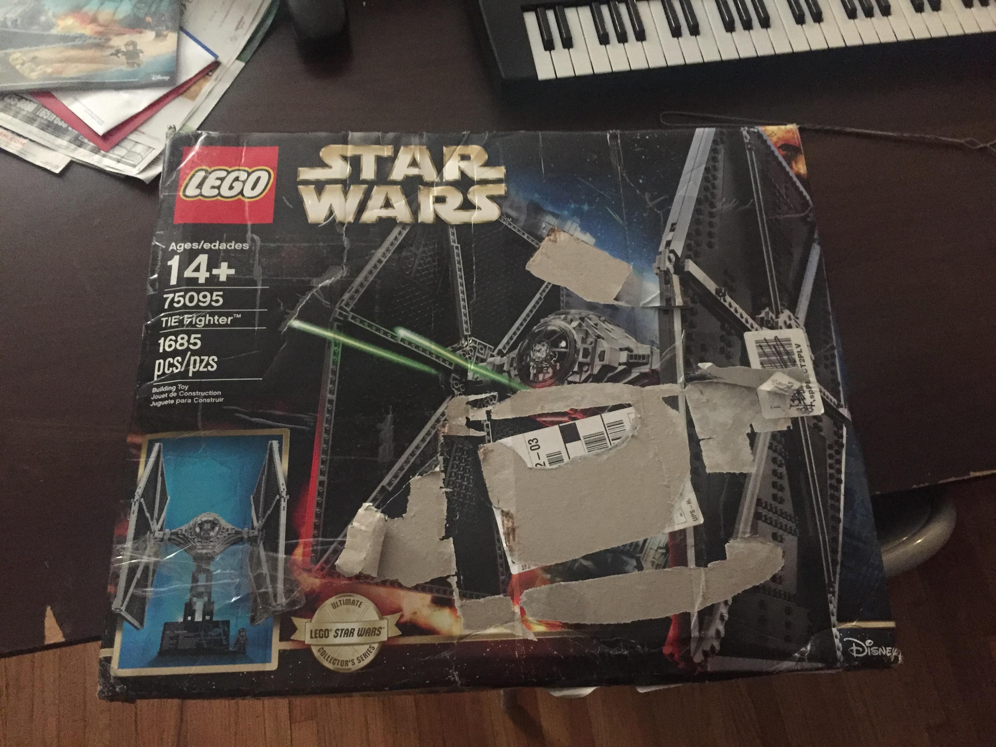 For 40 off retail I can handle a damaged box. r/lego