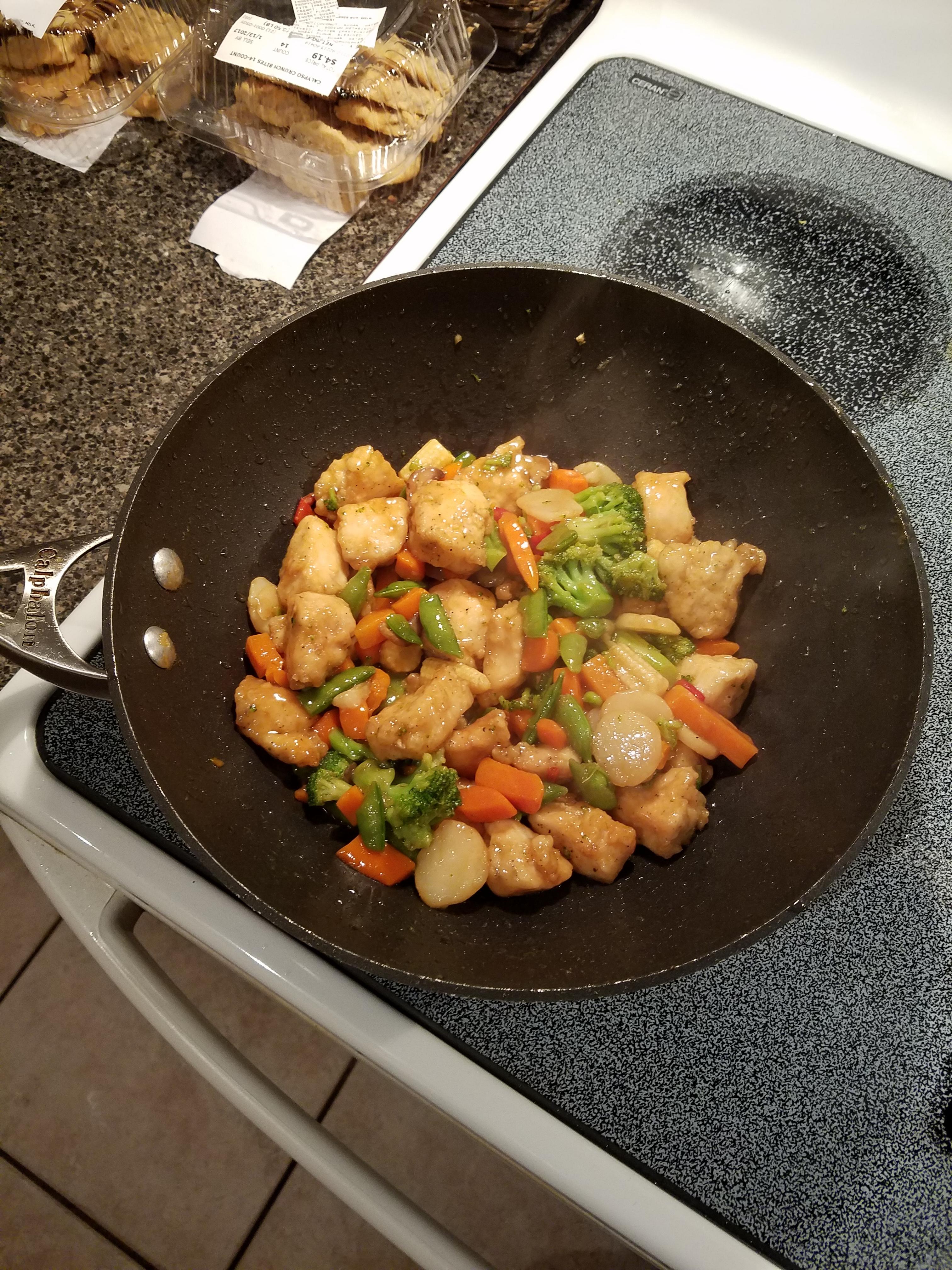 [Homemade] Chicken Stir Fry r/food